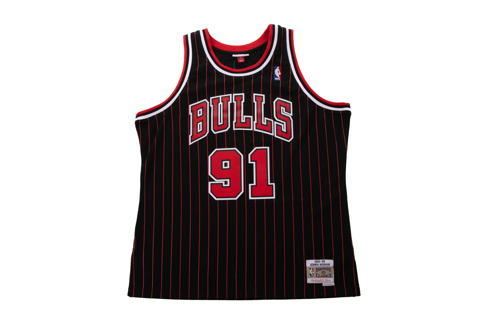 DENNIS RODMAN SIGNED CHICAGO BULLS JERSEY (1 of 3)