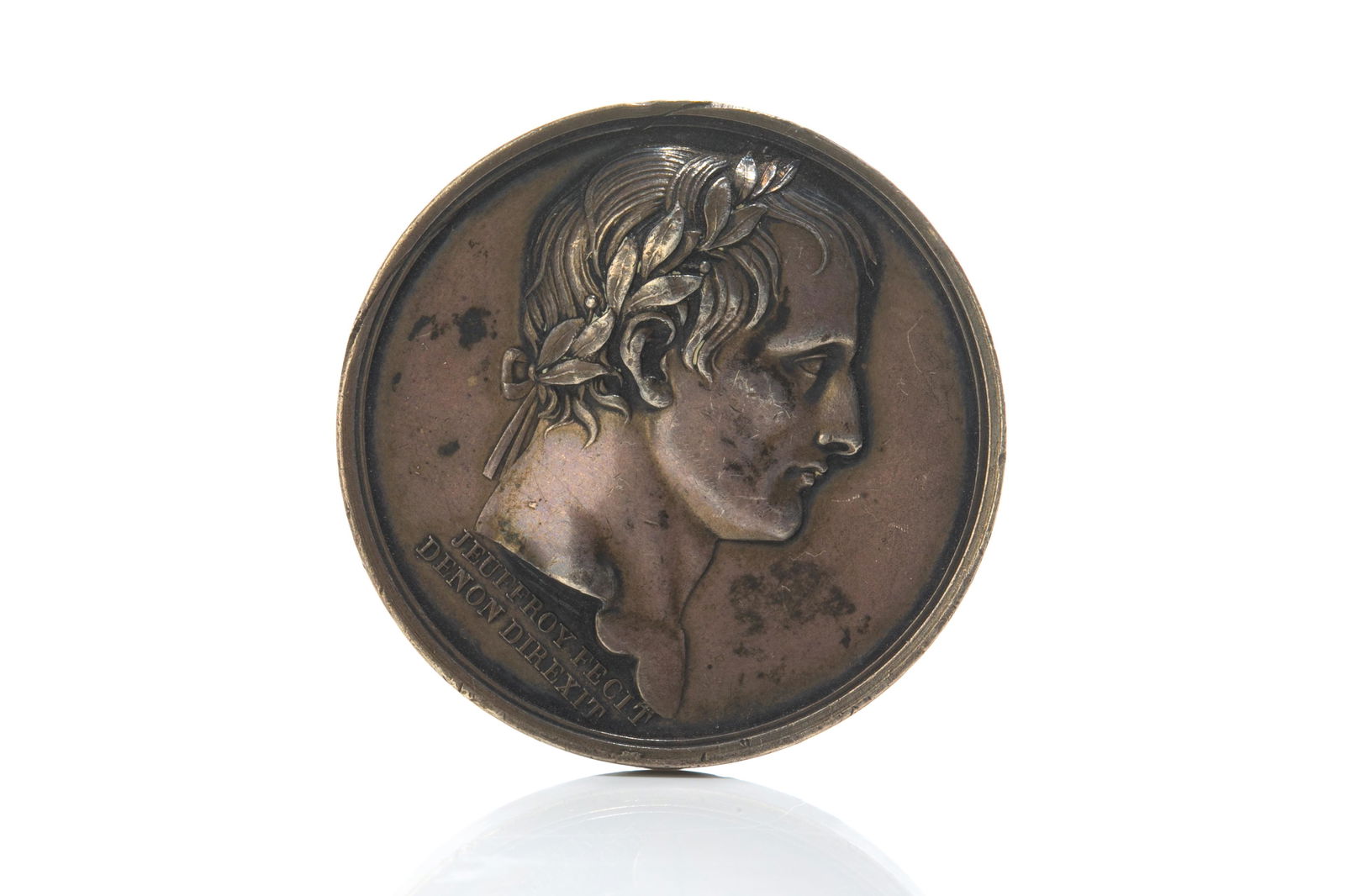 1804 NAPOLEONIC SILVER MEDALLION (1 of 2)