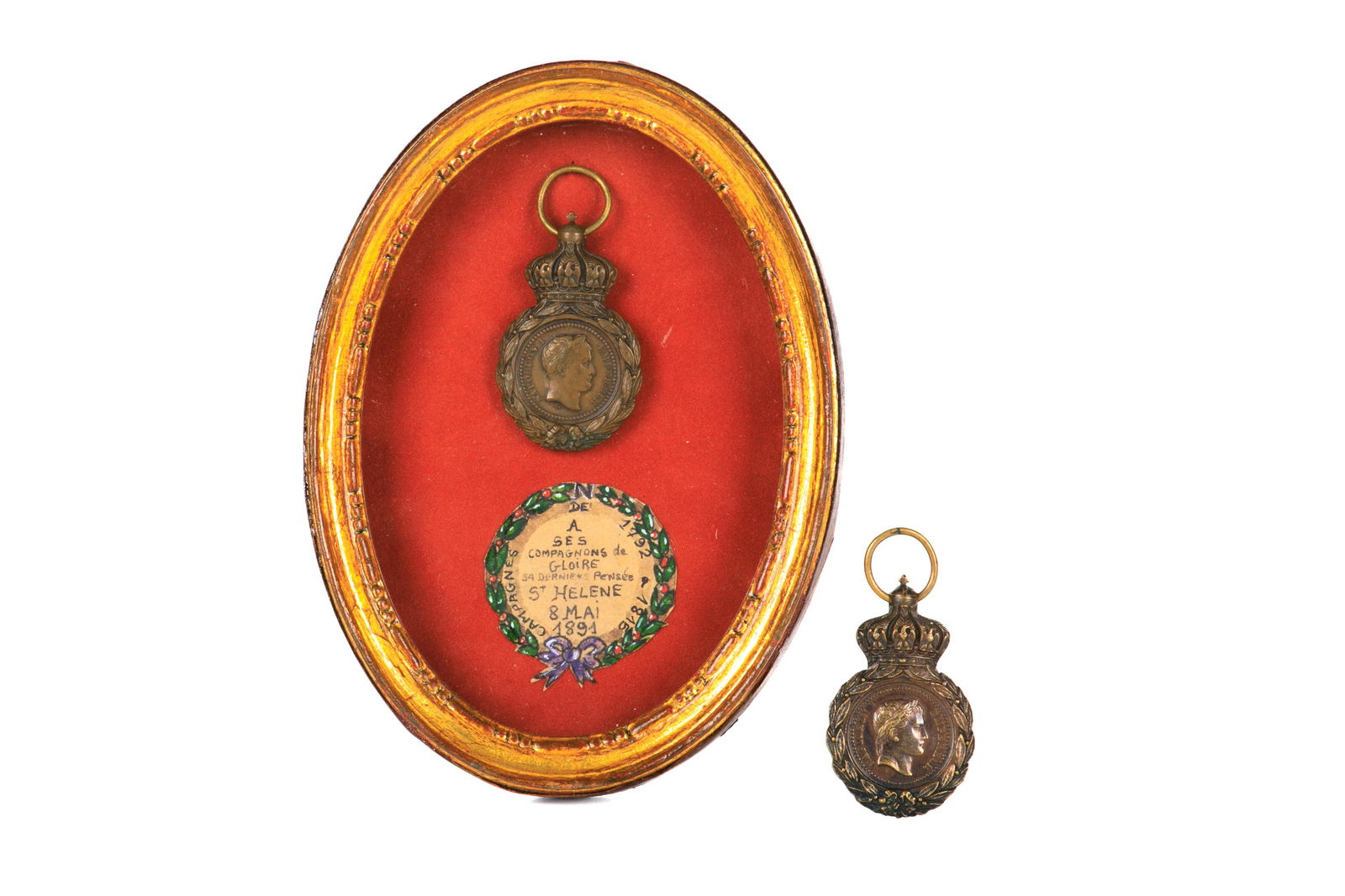 TWO NAPOLEONIC  MEDALS (1 of 2)