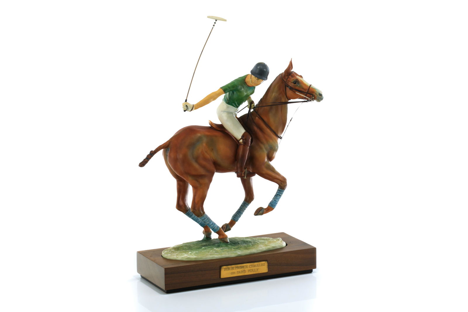 ROYAL WORCESTER PORCELAIN FIGURE OF PRINCE CHARLES (1 of 2)