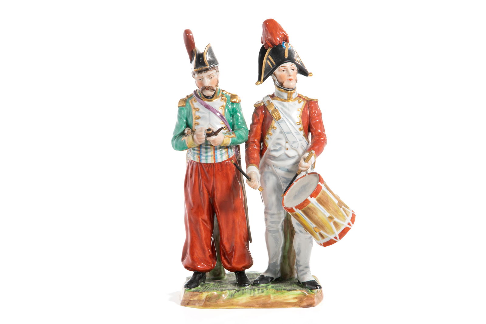 CARL THIEME DRESDEN PORCELAIN FIGURAL GROUP (1 of 3)