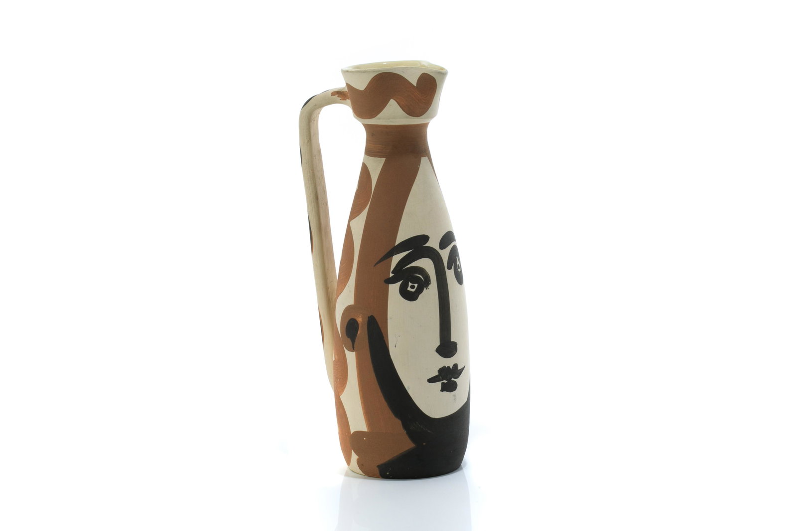PABLO PICASSO VISAGE POTTERY JUG (1 of 4)