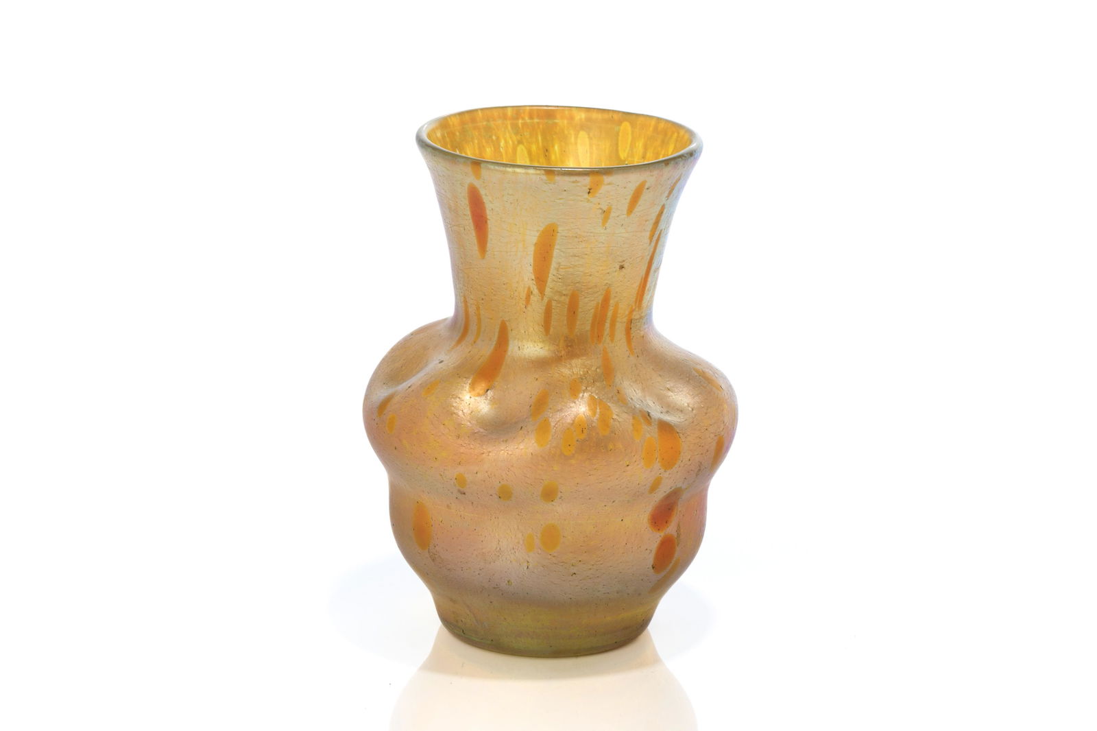 LOETZ ART NOUVEAU CANDIA IRIDESCENT GLASS VASE (1 of 2)