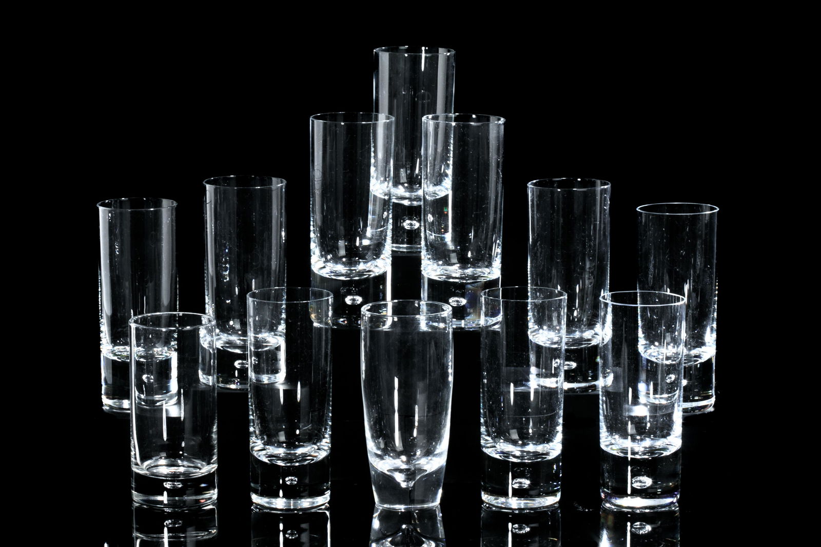 TWELVE STEUBEN WATER GLASSES (1 of 1)