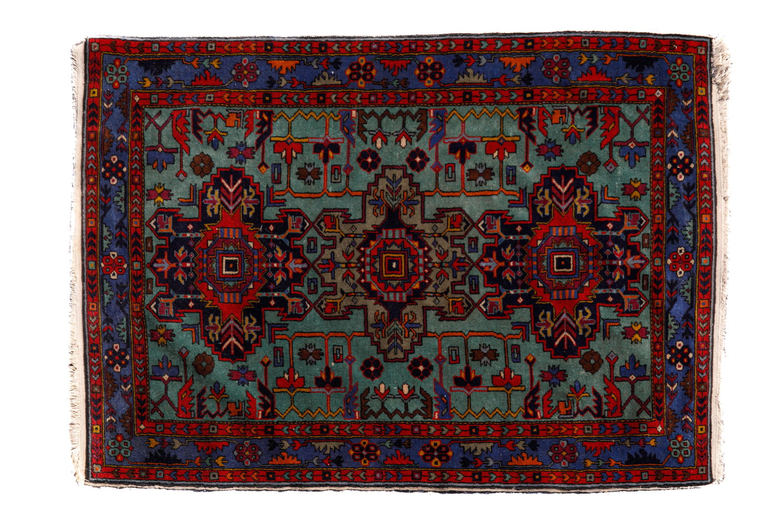 SEMI ANTIQUE PERSIAN TRIBAL RUG (1 of 2)