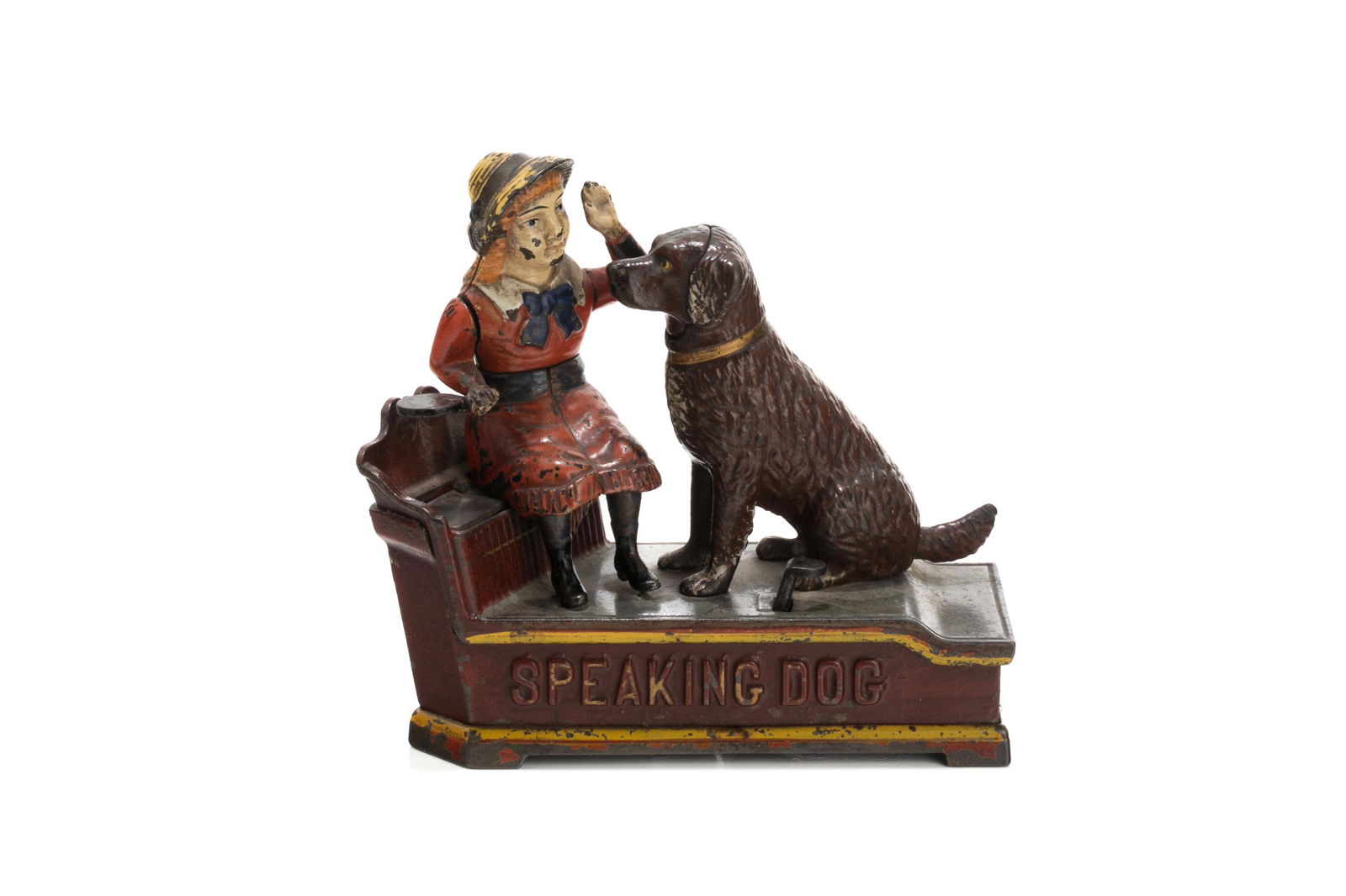 CAST IRON NOVELTY MECHANICAL BANK (1 of 5)