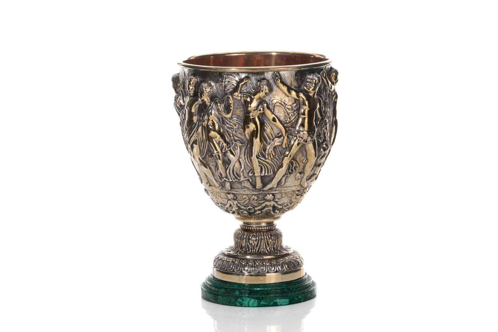 MODERN ITALIAN CLASSICAL SILVER TROPHY CUP, 718g (1 of 4)