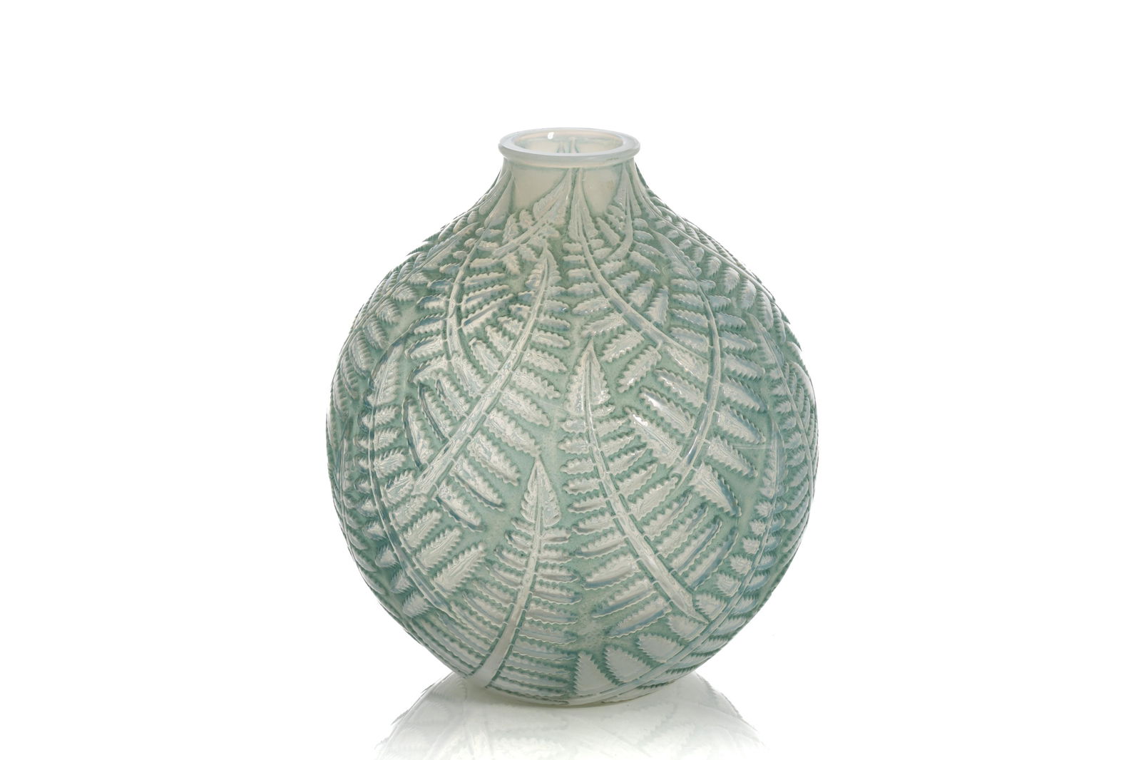 RENE LALIQUE ESPALION GLASS VASE (1 of 3)