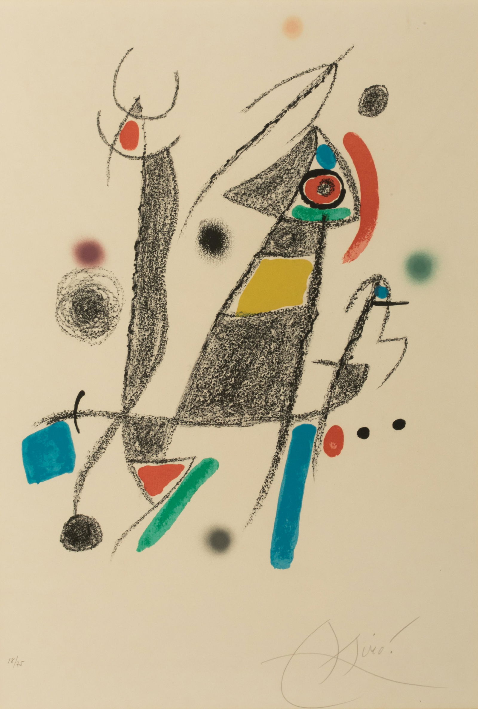 JOAN MIRO (Spanish, 1893Ã±1983) (1 of 6)