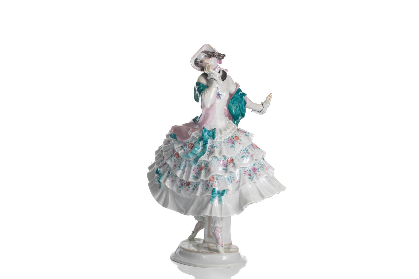 MEISSEN PORCELAIN BALLET DANCER (1 of 5)
