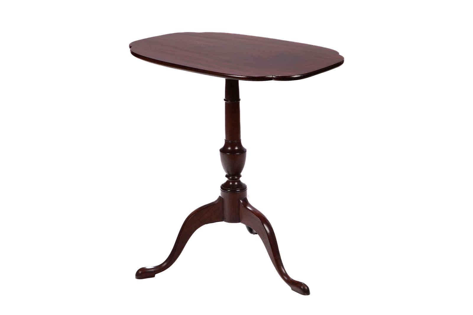 ENGLISH MAHOGANY TILT TOP TABLE (1 of 5)