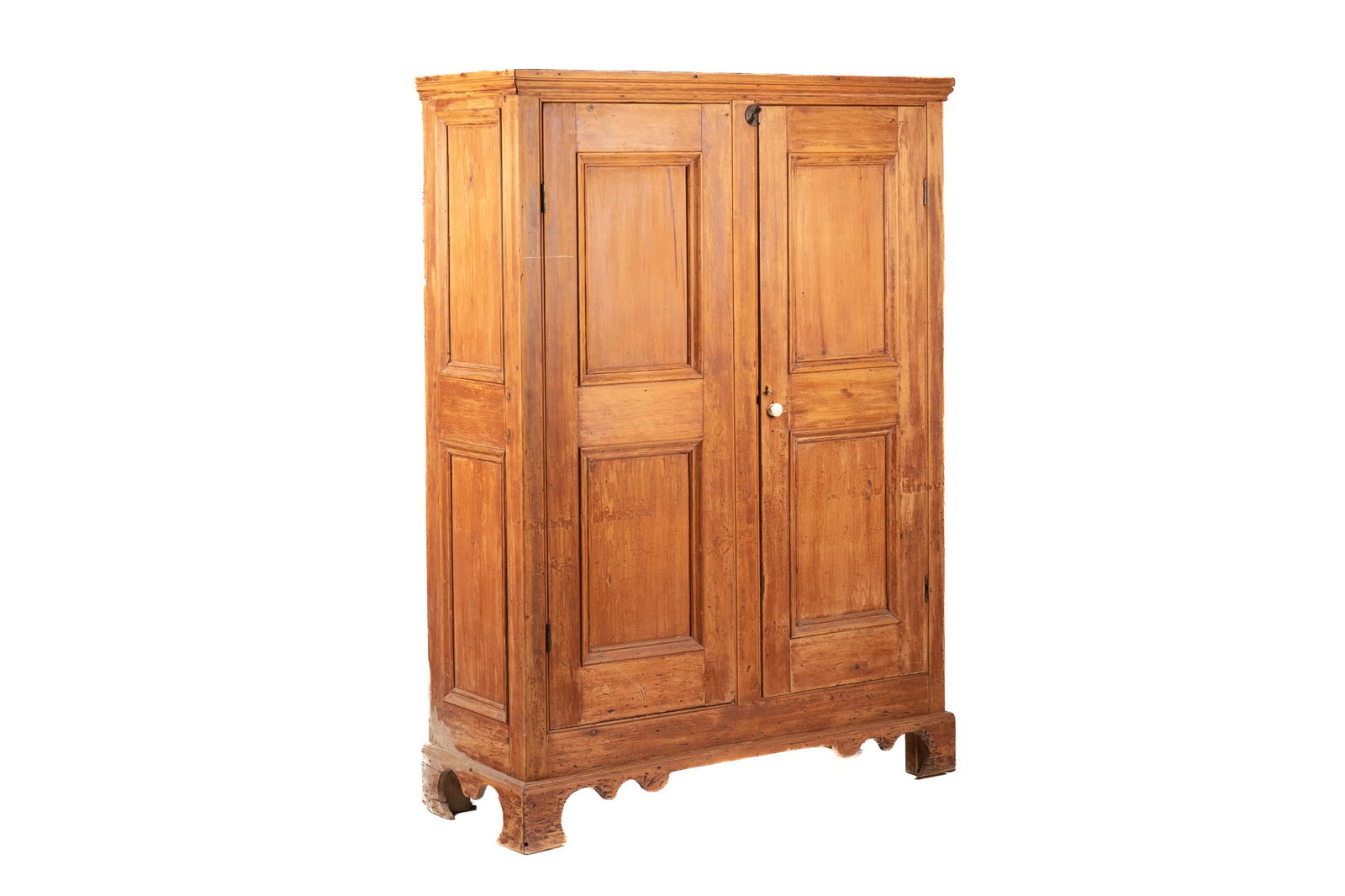 ONTARIO PINE TWO DOOR CUPBOARD (1 of 1)