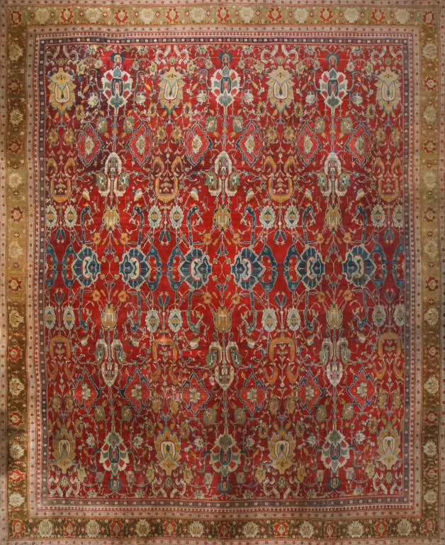 ANTIQUE PERSIAN STYLE SULTANABAD CARPET (1 of 7)
