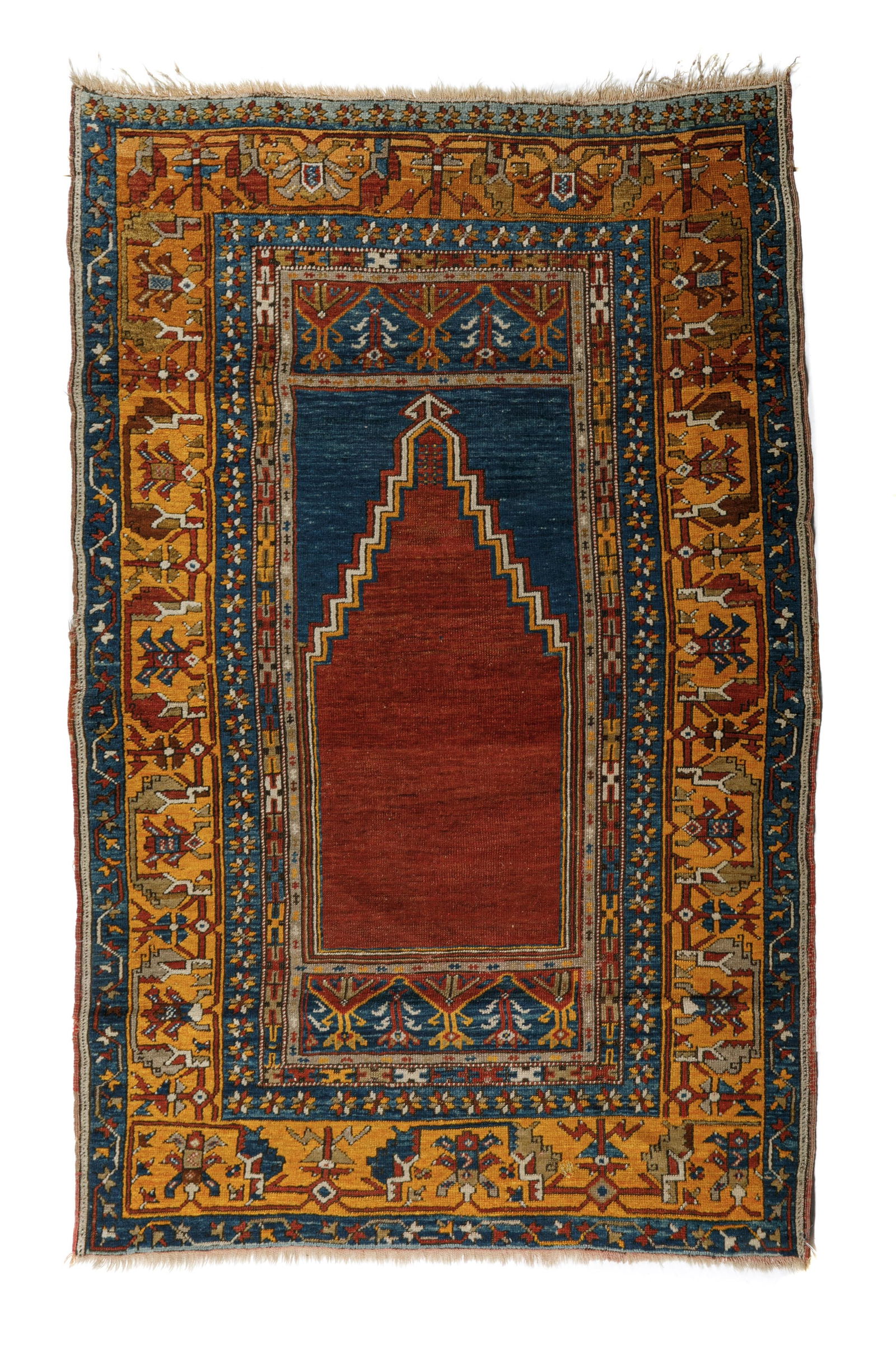 ANTIQUE KIRSHEHIR PRAYER RUG (1 of 4)