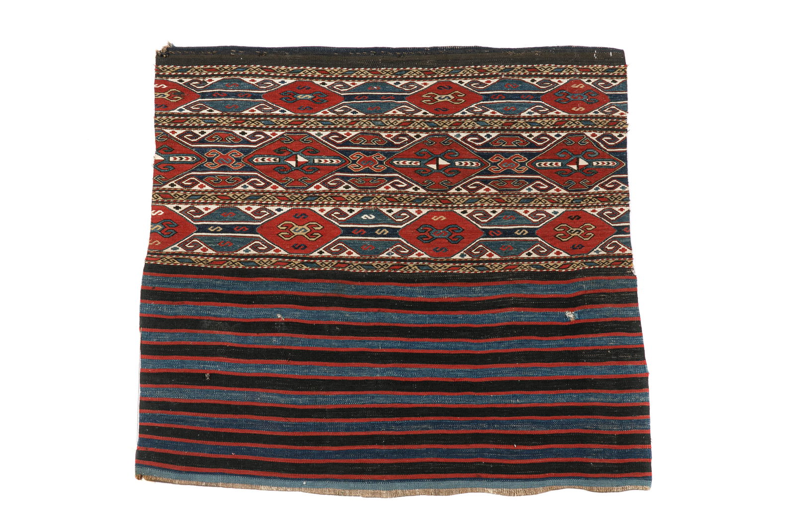 ANTIQUE SHAHSAVAN SOUMAK MAFRESH KILIM PANEL (1 of 4)