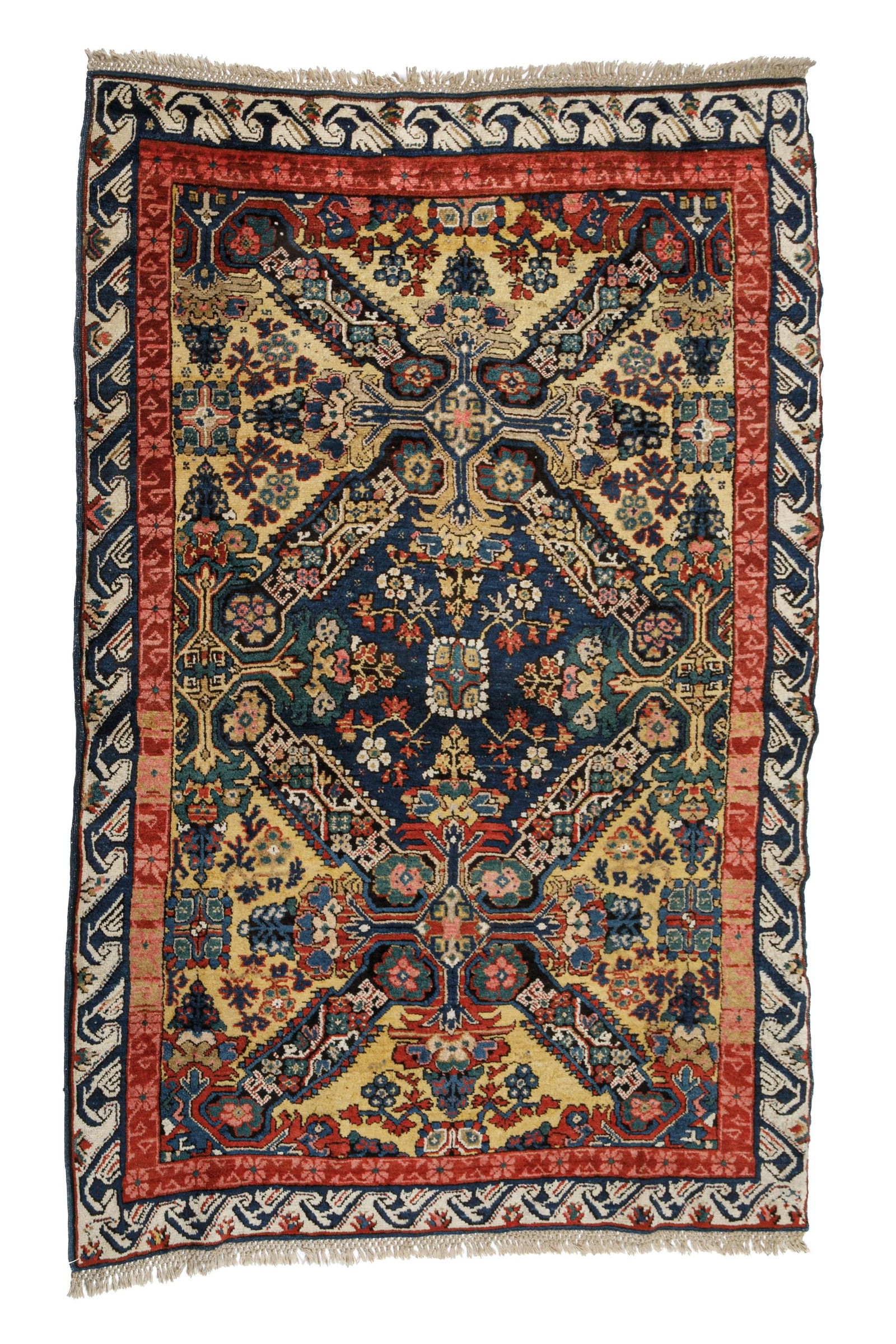 ANTIQUE CAUCASIAN SEICHUR RUG (1 of 4)