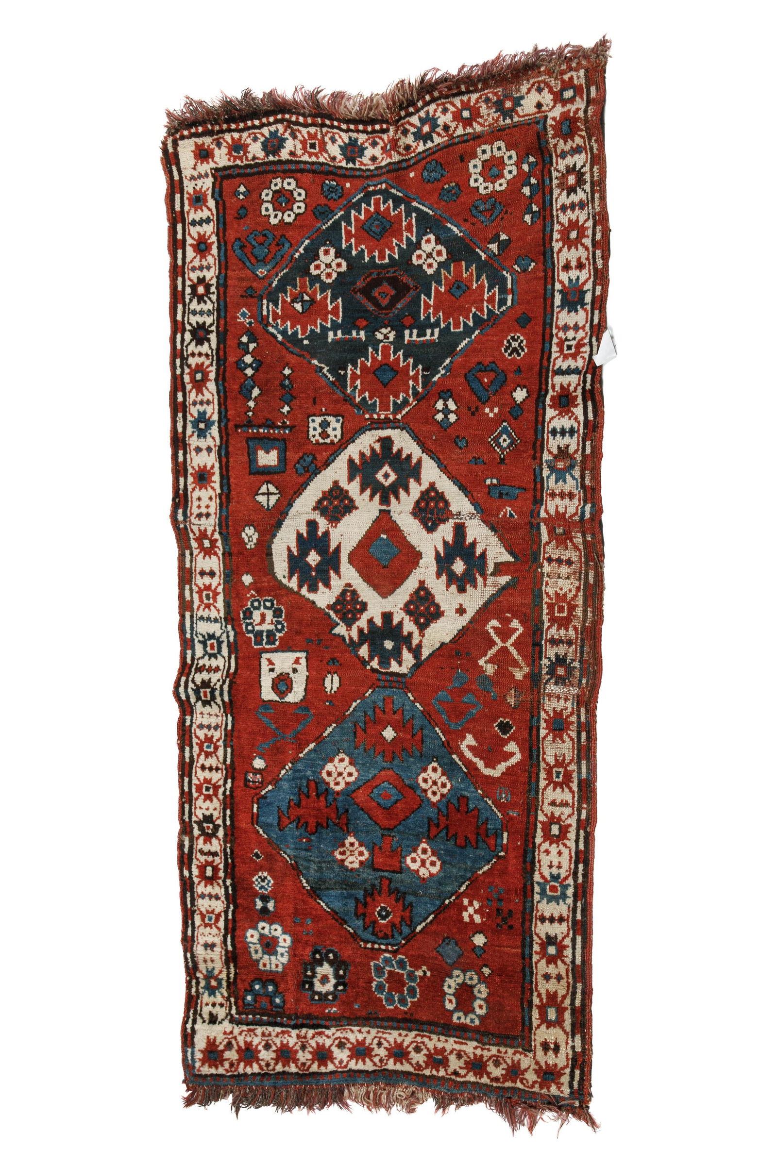 ANTIQUE CAUCASIAN KAZAK RUG (1 of 4)
