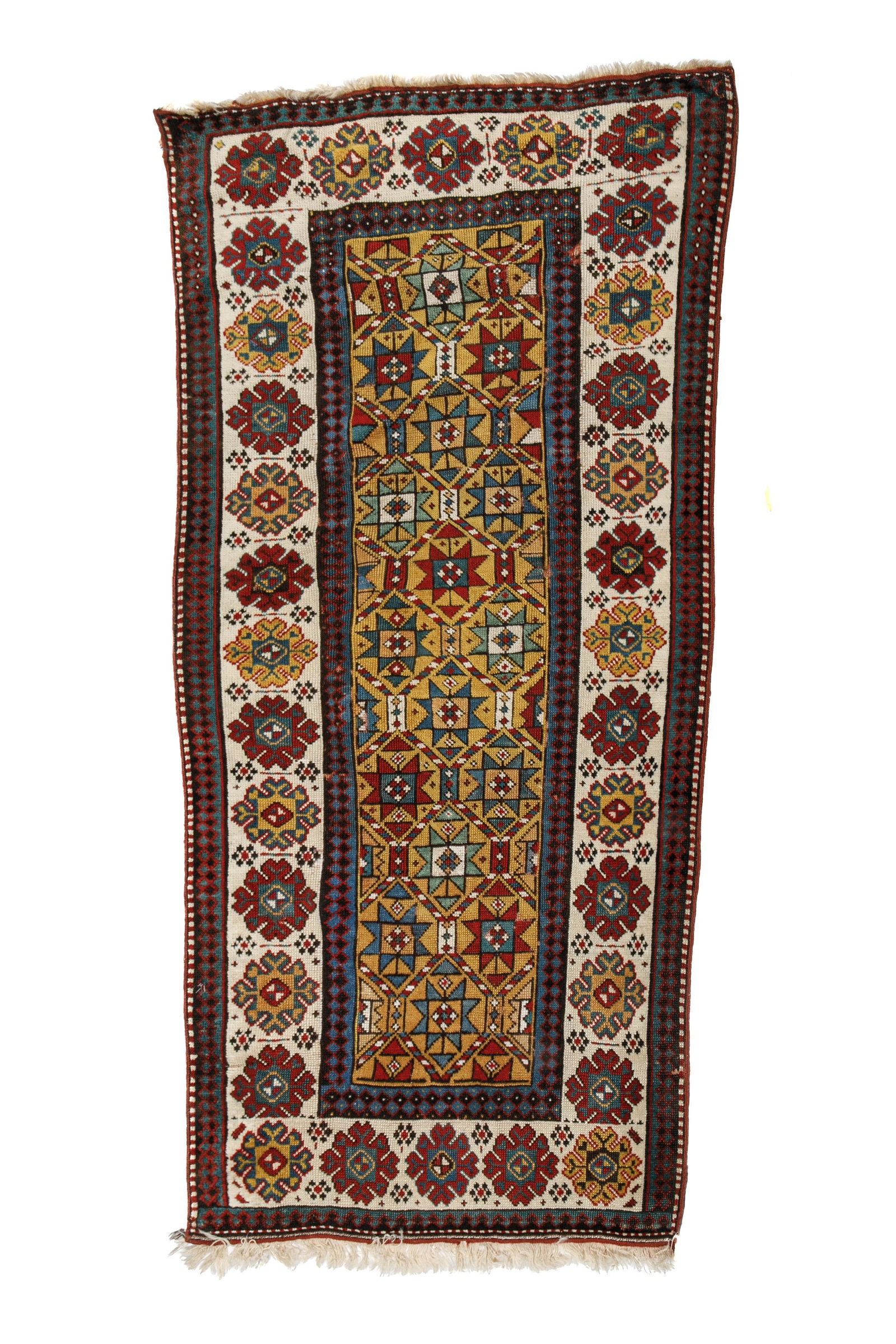 ANTIQUE CAUCASIAN GENDJE RUG (1 of 4)