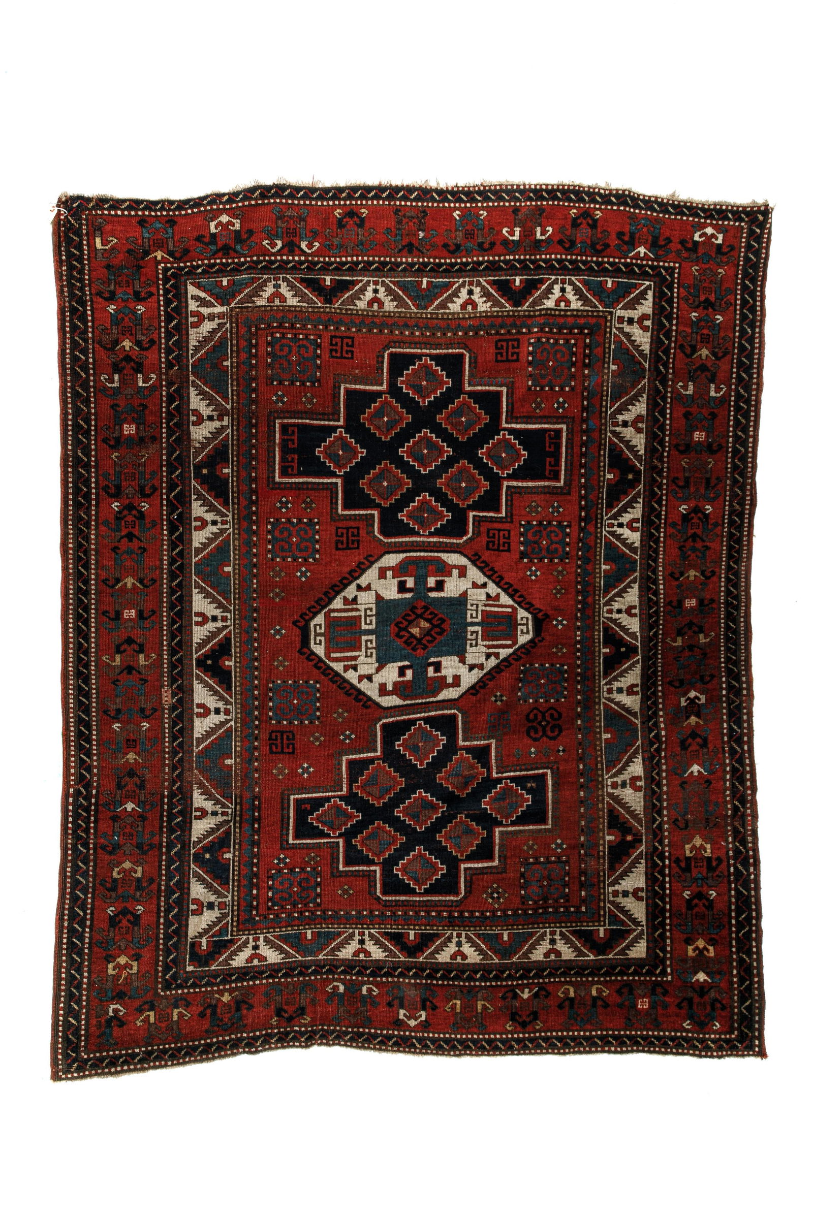 ANTIQUE LORI PAMBAK KAZAK RUG (1 of 4)
