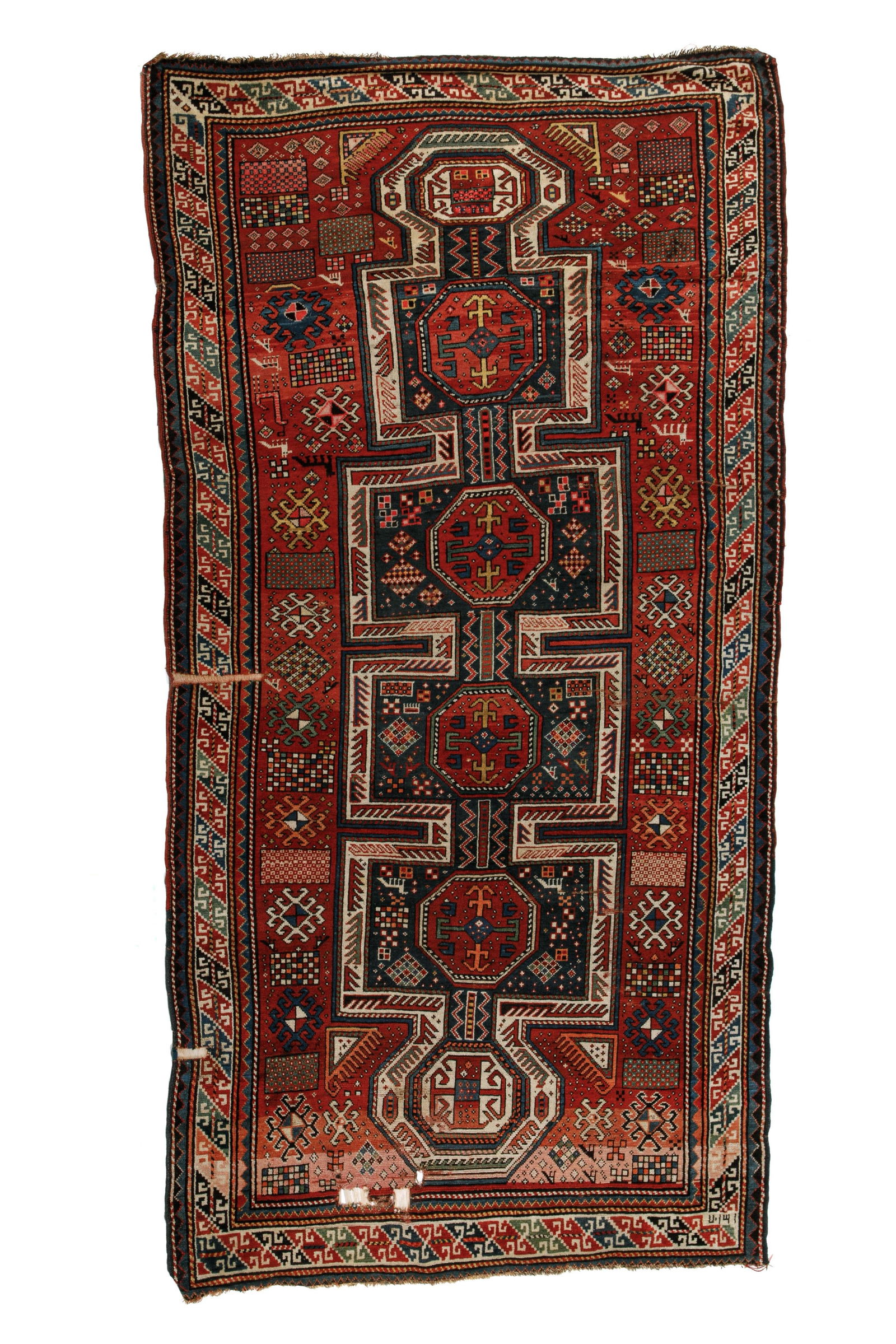 ANTIQUE ARMENIAN KAZAK RUG (1 of 4)