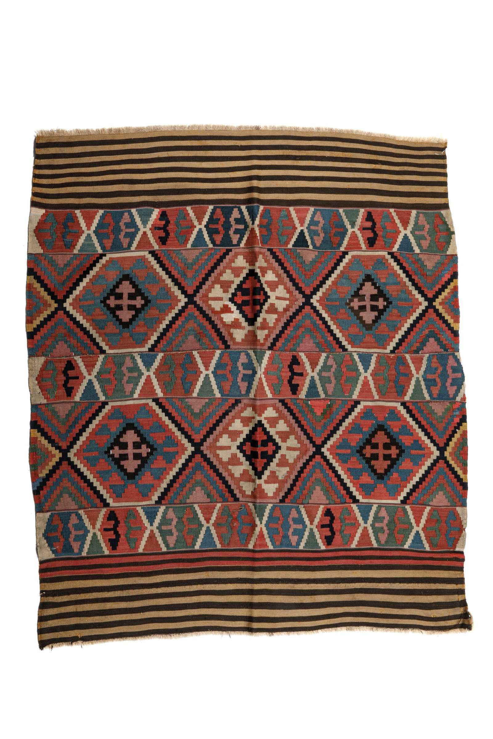 ANTIQUE MAFRASH PANEL SHAHSAVAN KELIM (1 of 4)