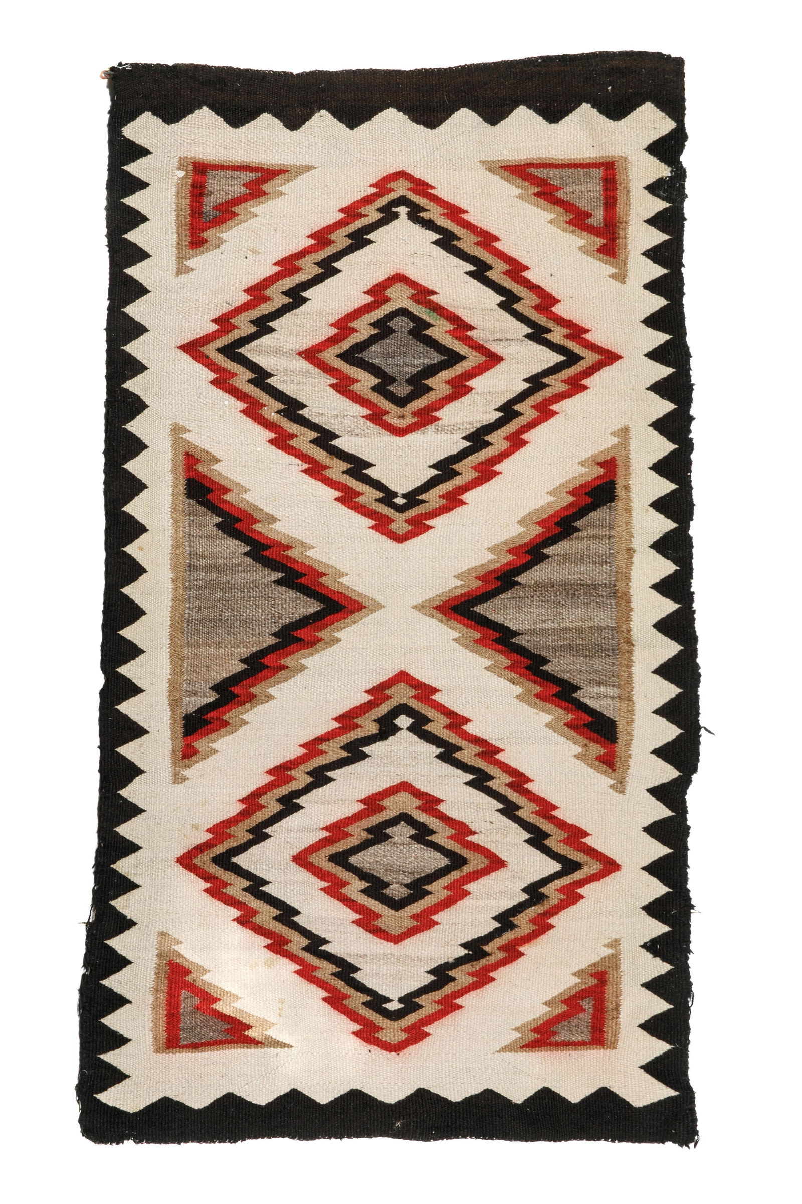 ANTIQUE NAVAJO FLAT WEAVE RUG (5178) on Jan 20, 2023 A.H. Wilkens