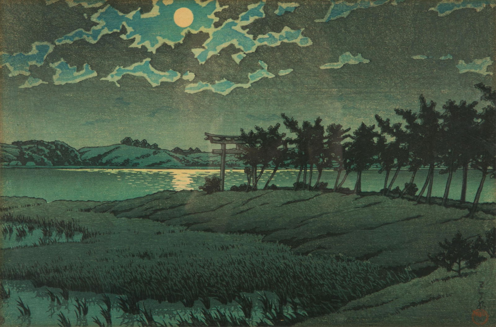 HASUI KAWASE (1883-1957), THE FULL MOON (1 of 5)