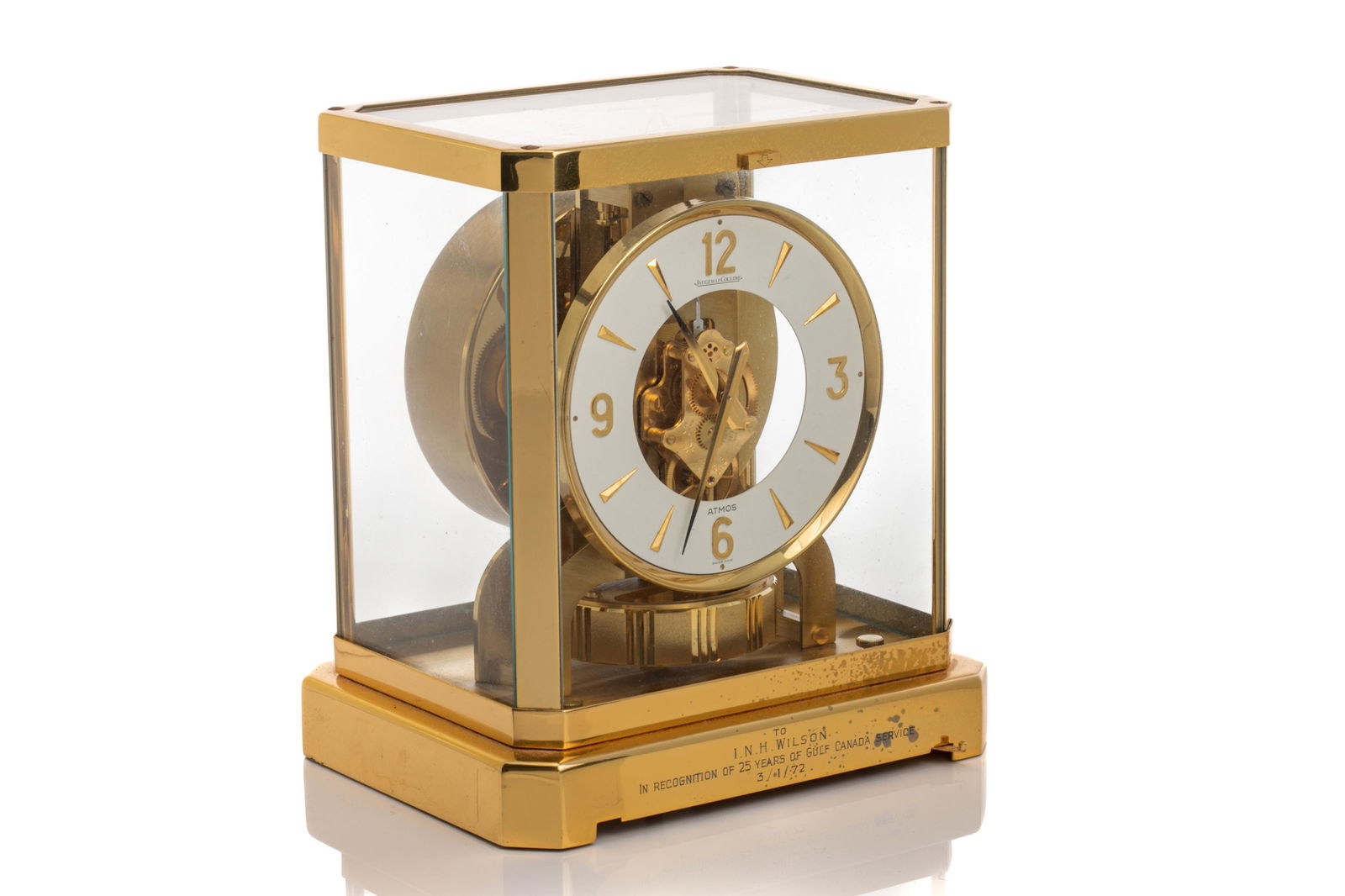 JAEGER LECOULTRE  ATMOS MANTLE CLOCK (1 of 6)