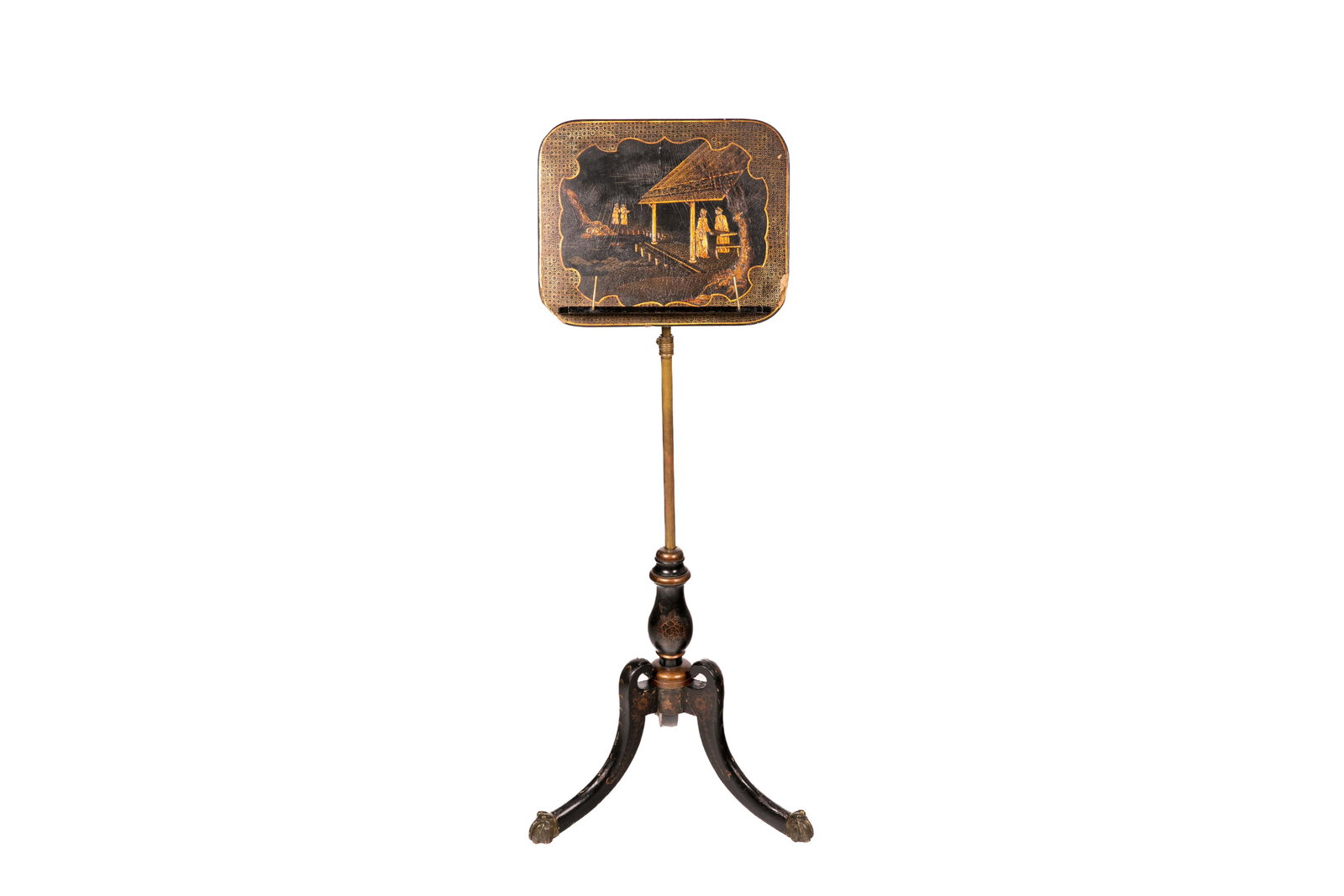 19th C CHINOISERIE MUSIC STAND (1 of 5)