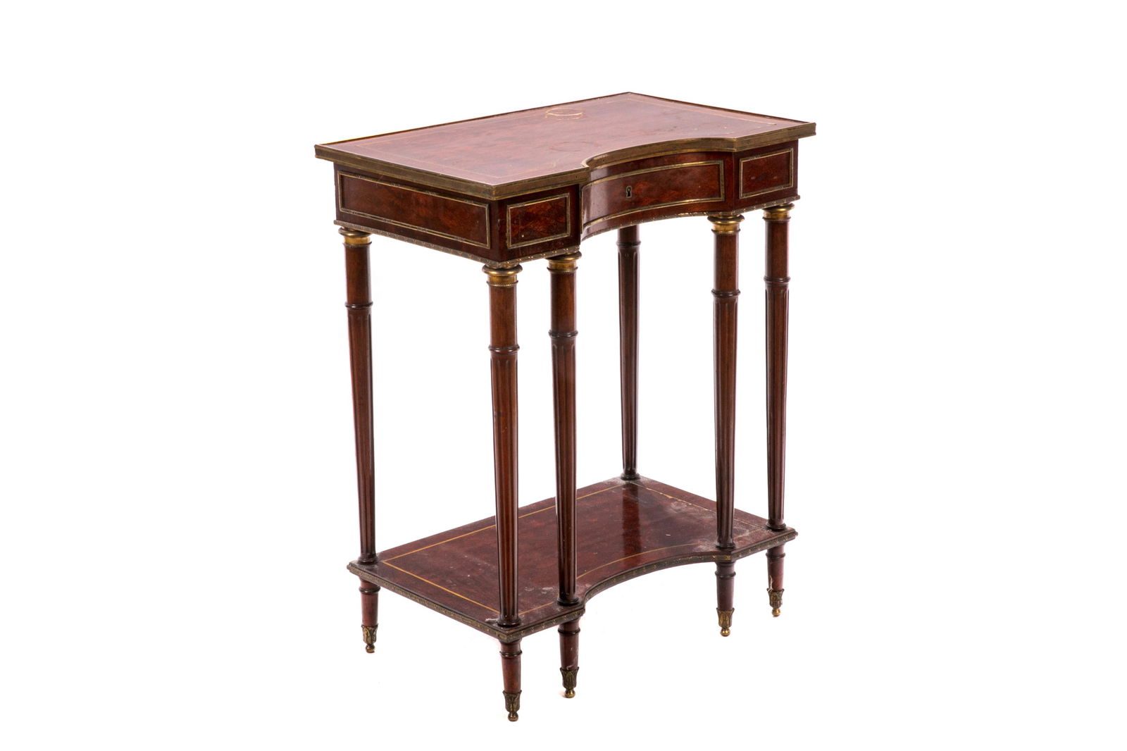 FRENCH BRONZE MOUNTED SIDE TABLE (1 of 5)