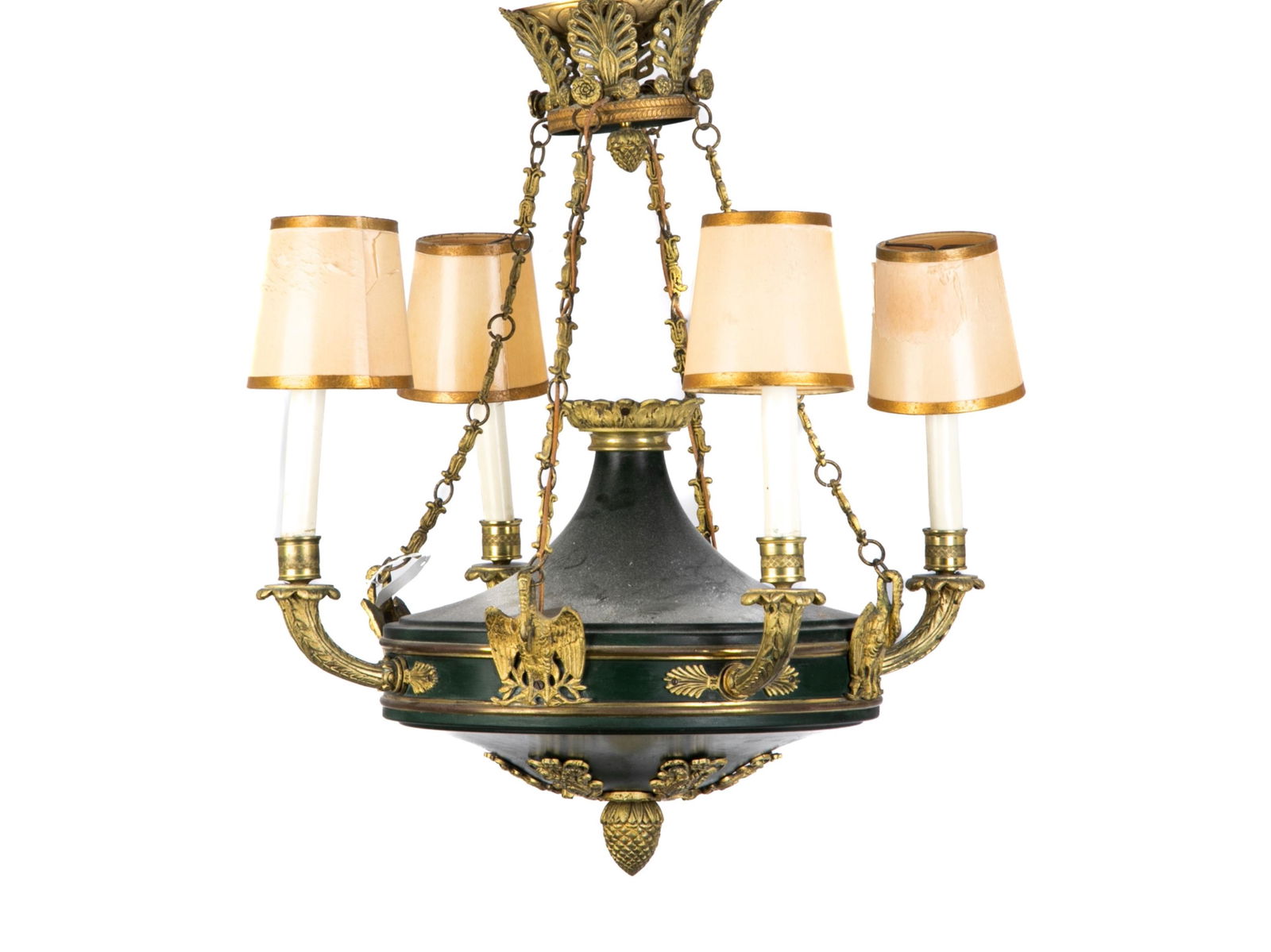 FRENCH EMPIRE STYLE CHANDELIER (1 of 1)