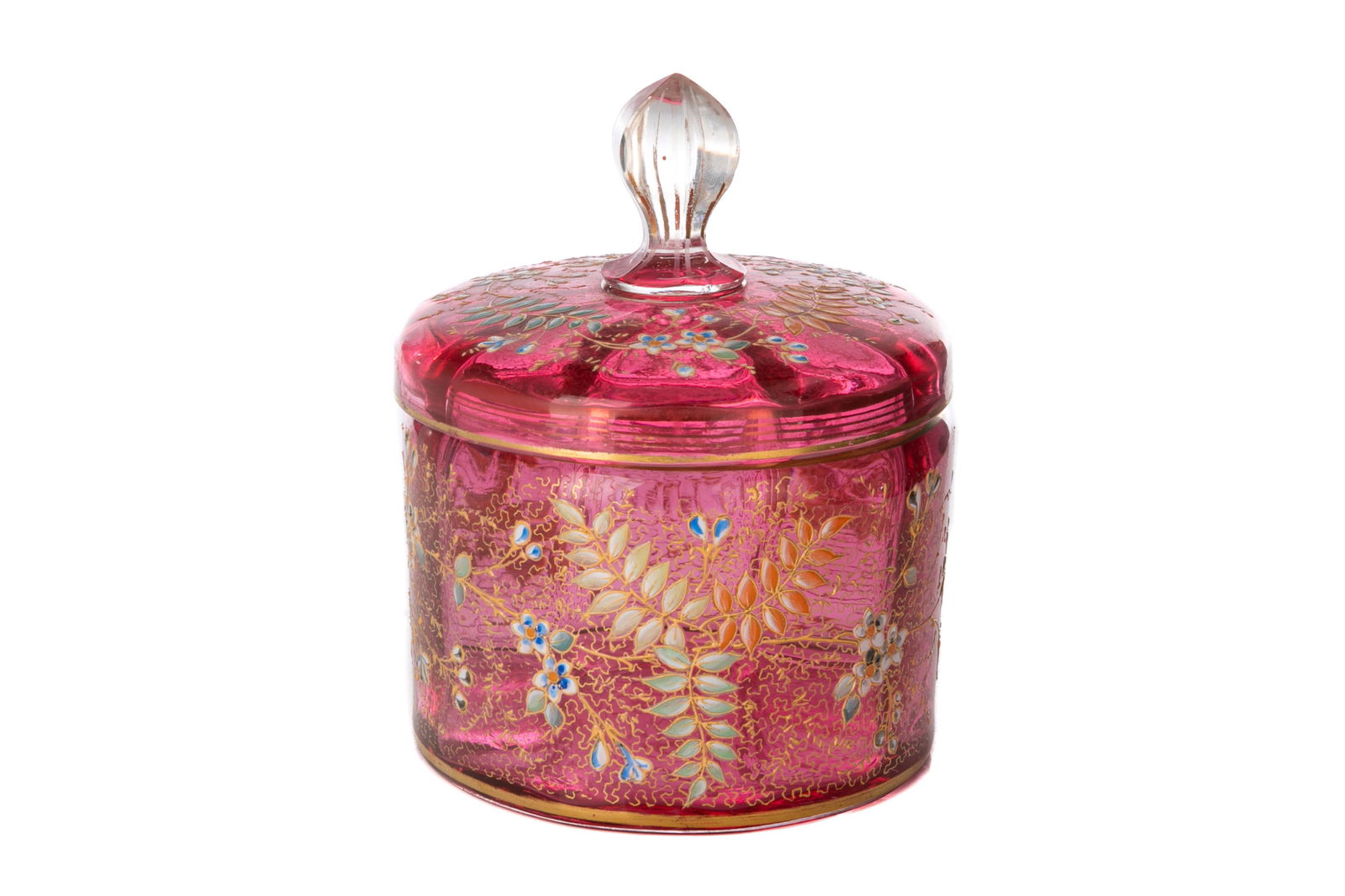 MOSER ENAMELED GLASS POWDER BOX (1 of 3)