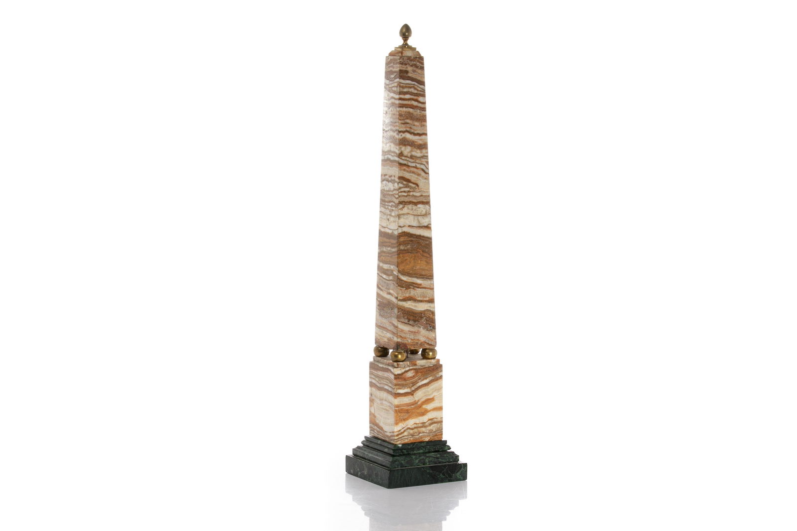 DECORATIVE CARVED STONE OBELISK (1 of 1)