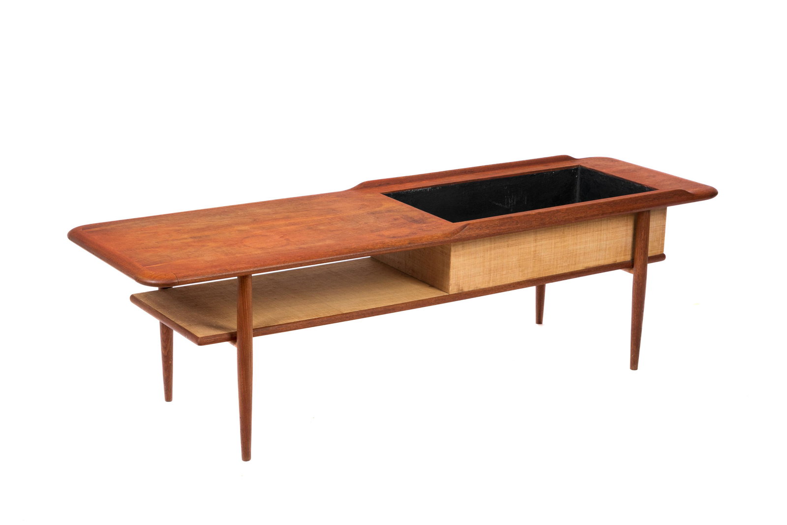 VINTAGE TEAK COFFEE TABLE (1 of 4)