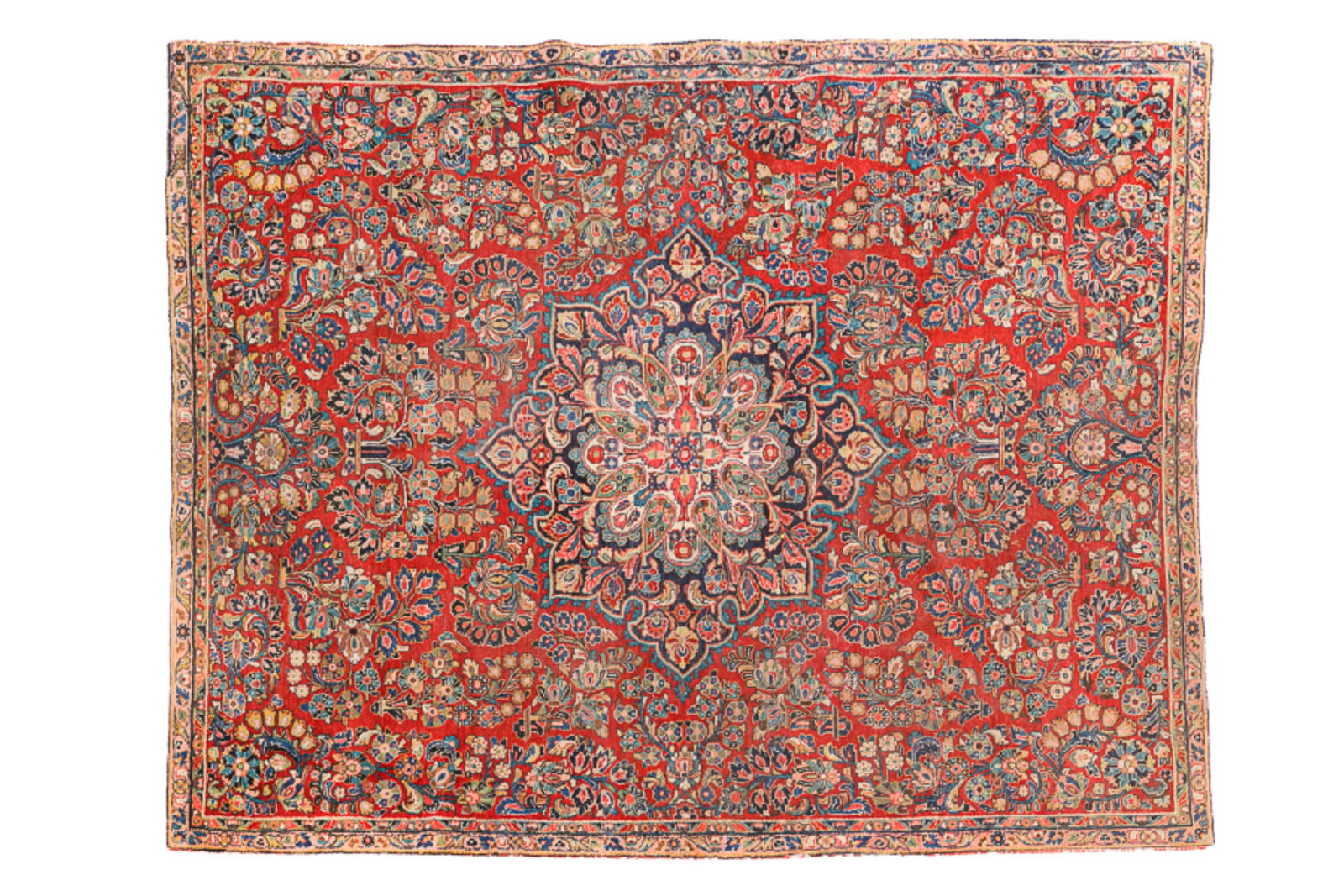 SEMI ANTIQUE SAROUK RUG (1 of 2)