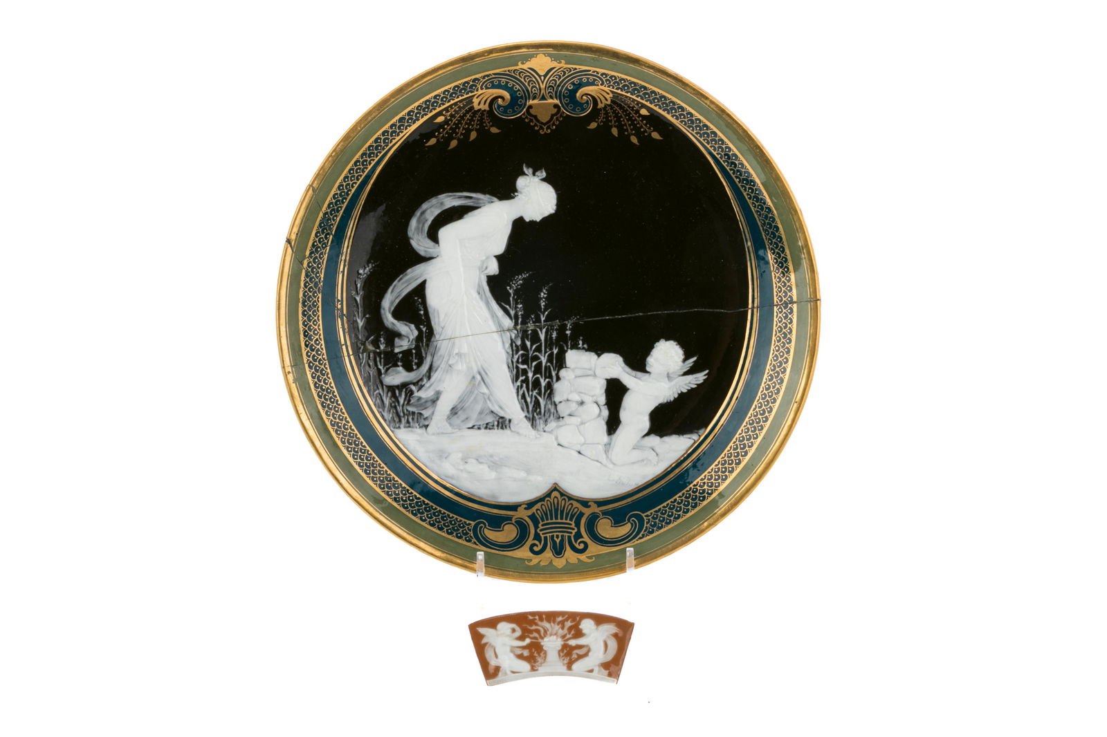 MINTON PATE-SUR-PATE PORCELAIN PIECES (1 of 7)