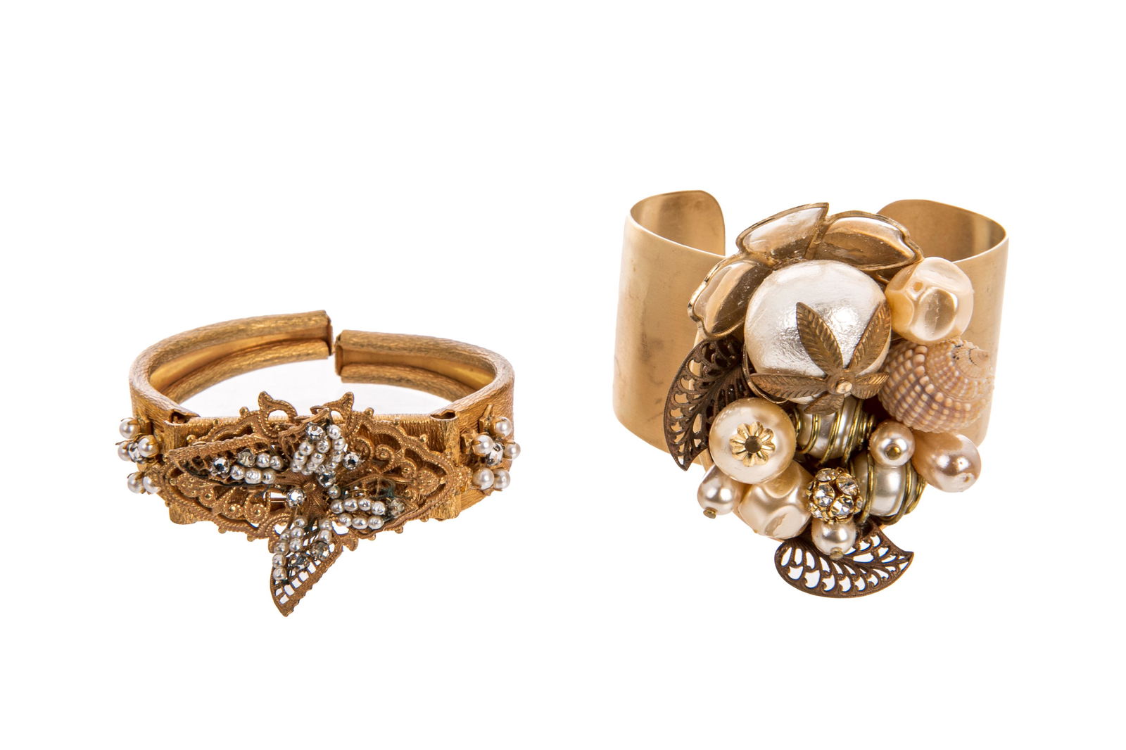 VINTAGE MIRIAM HASKELL BRACELET AND ANOTHER (1 of 1)