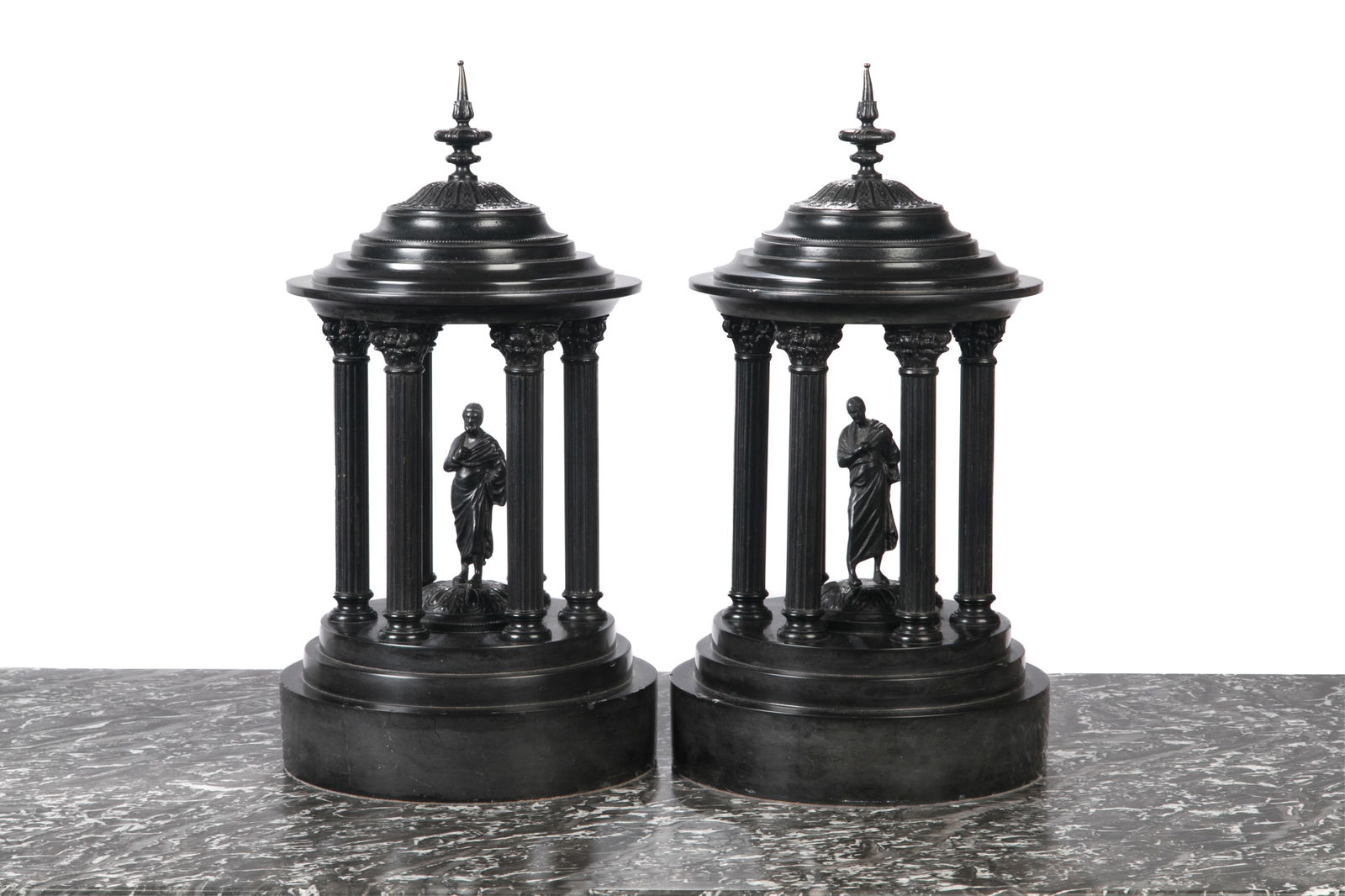 PAIR OF 19th C GRAND TOUR BRONZE MODELS (1 of 1)