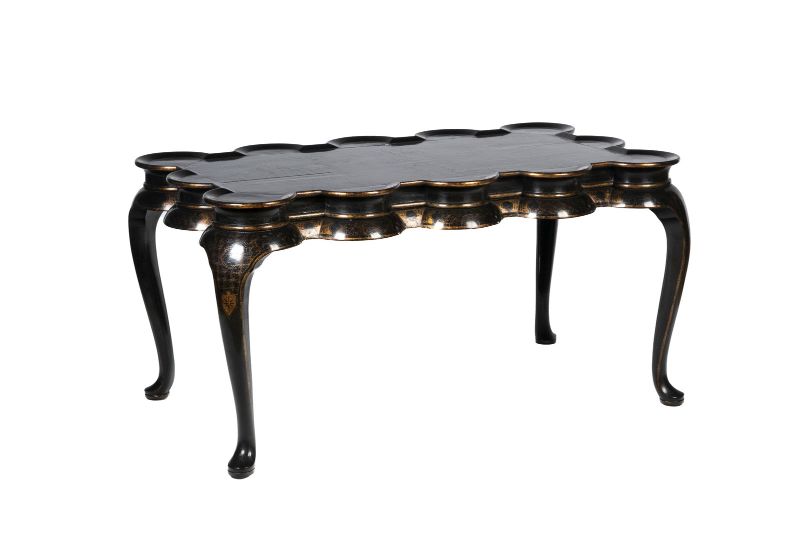 QUEEN ANN STYLE CHINOISERIE TEA TABLE (1 of 3)