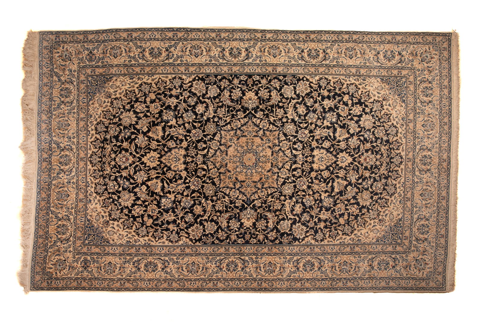 SEMI ANTIQUE PERSIAN TABRIZ CARPET (1 of 3)