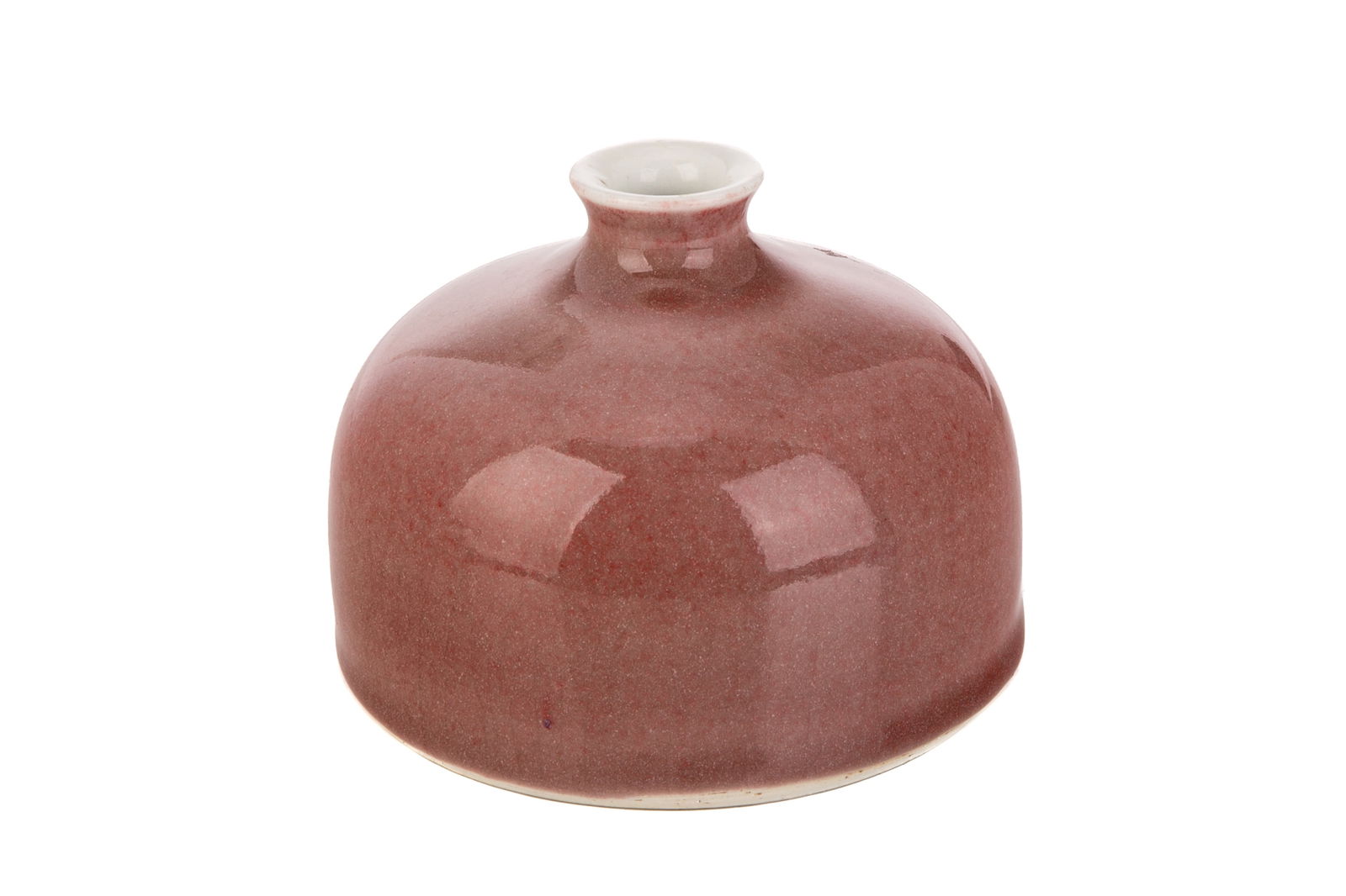 CHINESE PEACHBLOOM PORCELAIN WATER POT (1 of 4)