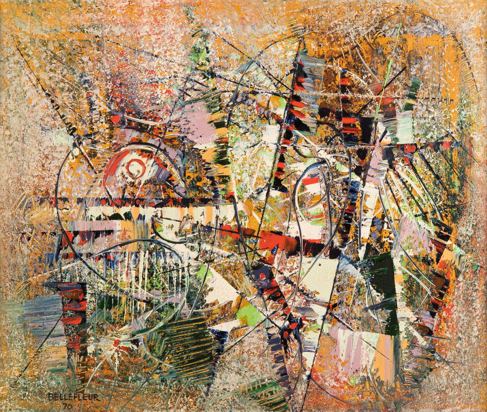 LEON BELLEFLEUR (Canadian, 1910-2007) (1 of 5)