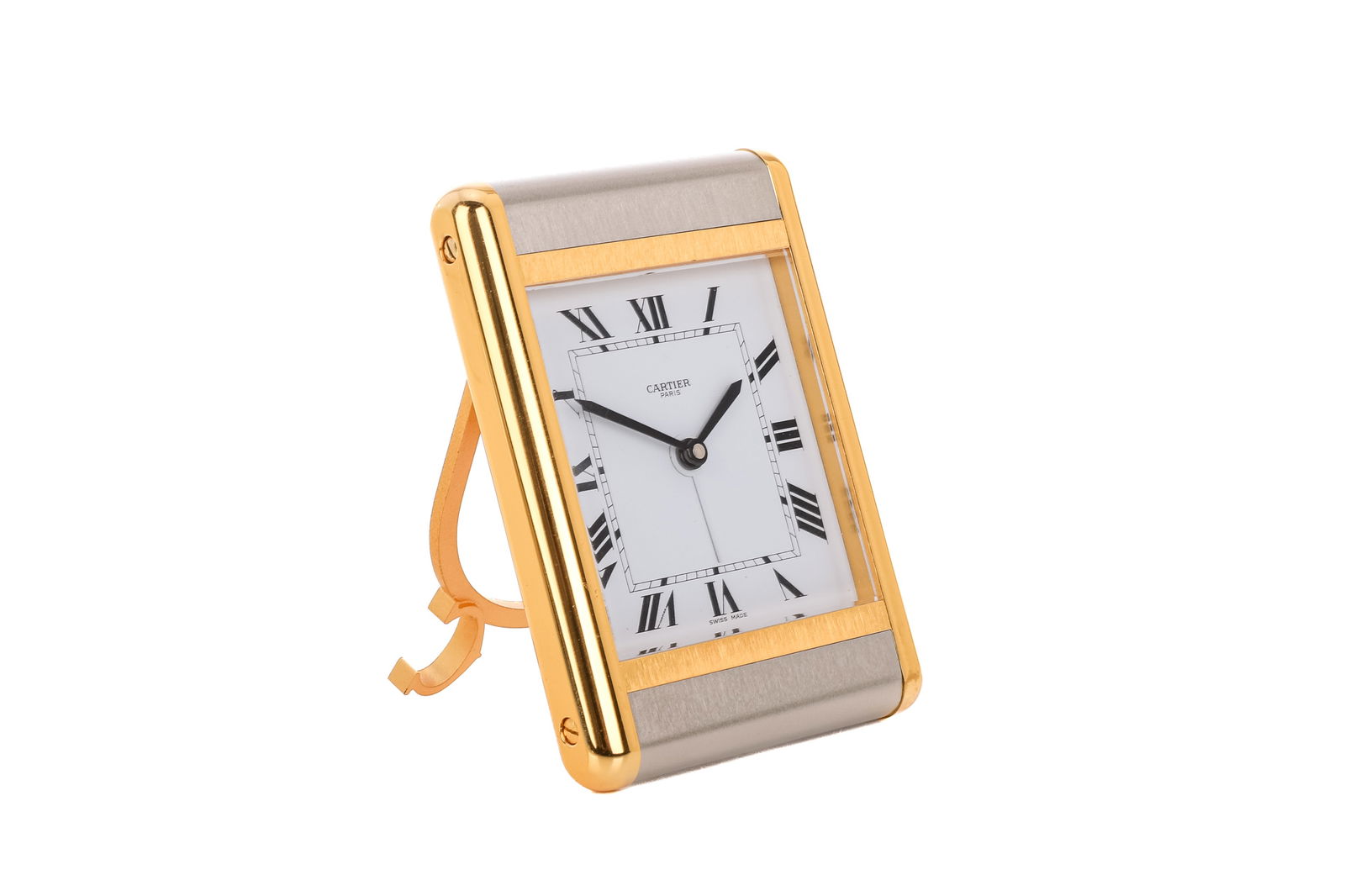 CARTIER TANK TRAVEL CLOCK (1 of 6)