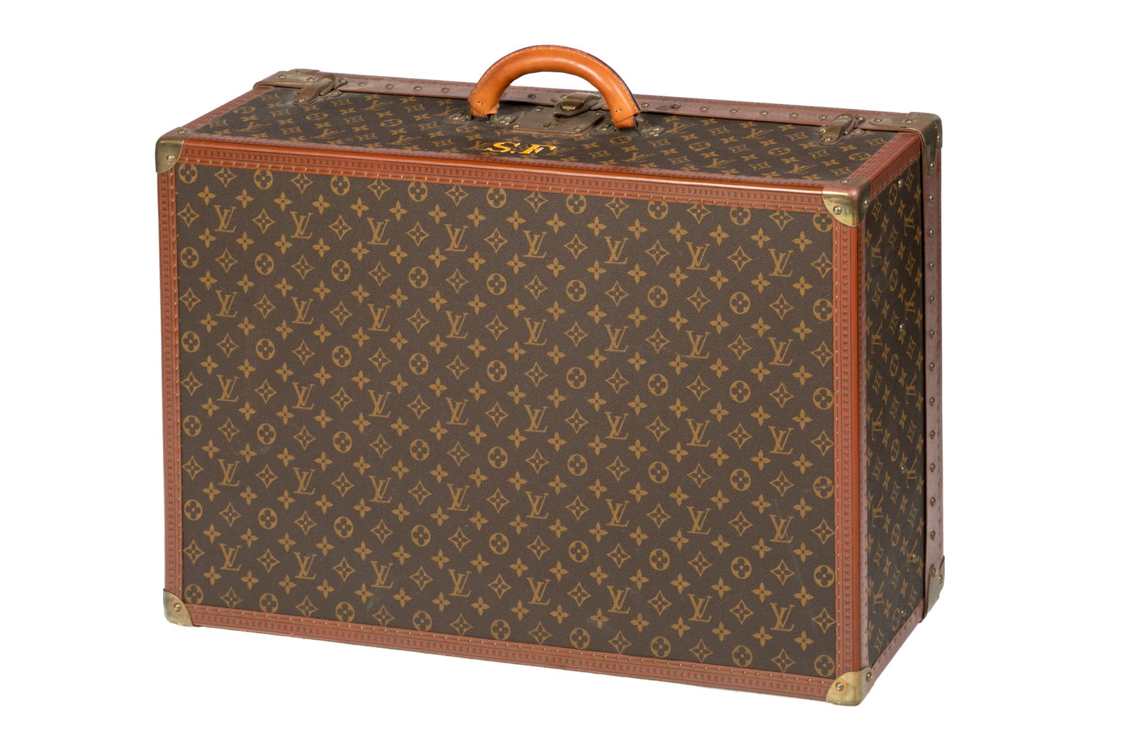 LOUIS VUITTON MONOGRAM LOGO HARD SUITCASE (1 of 4)