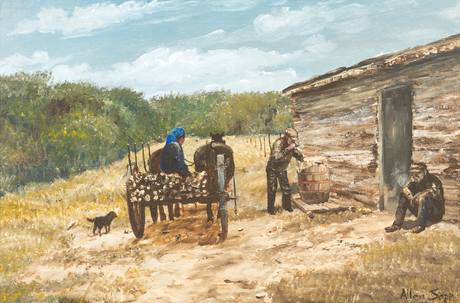 ALLEN SAPP (Canadian, 1928-2015) (1 of 4)