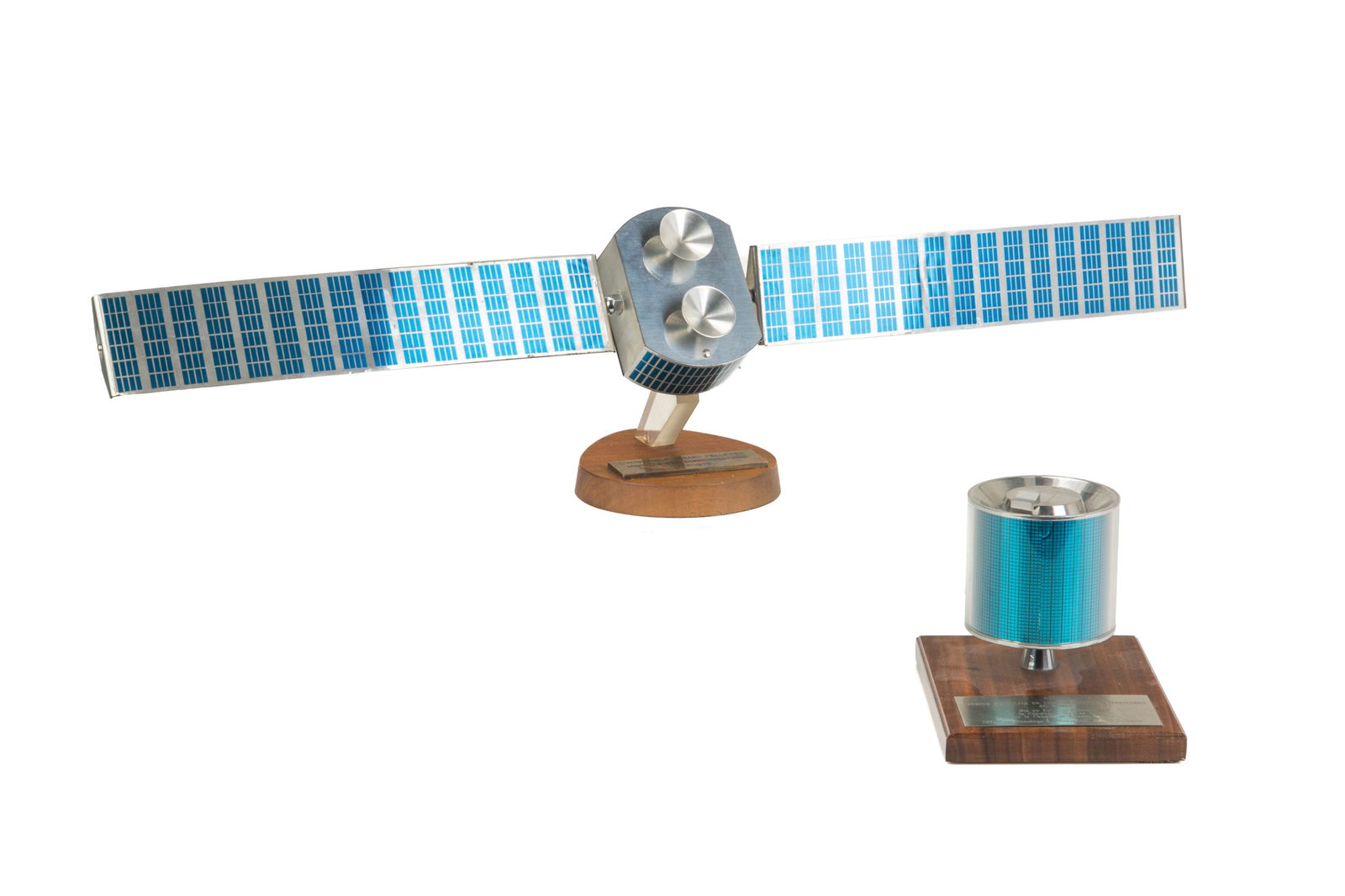 TWO MODELS OF ANIK 1A, EARLY DOMESTIC SATELLITE (1 of 6)