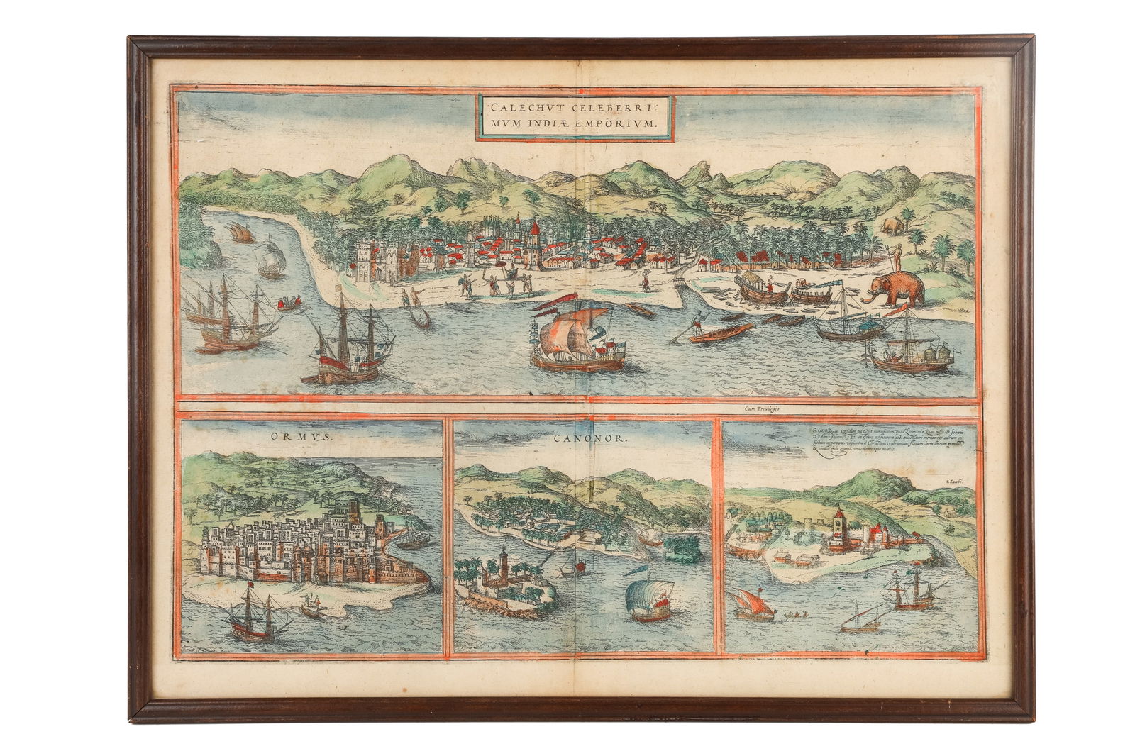 CIVITATES ORBIS TERRARUM (16th C) (1 of 7)