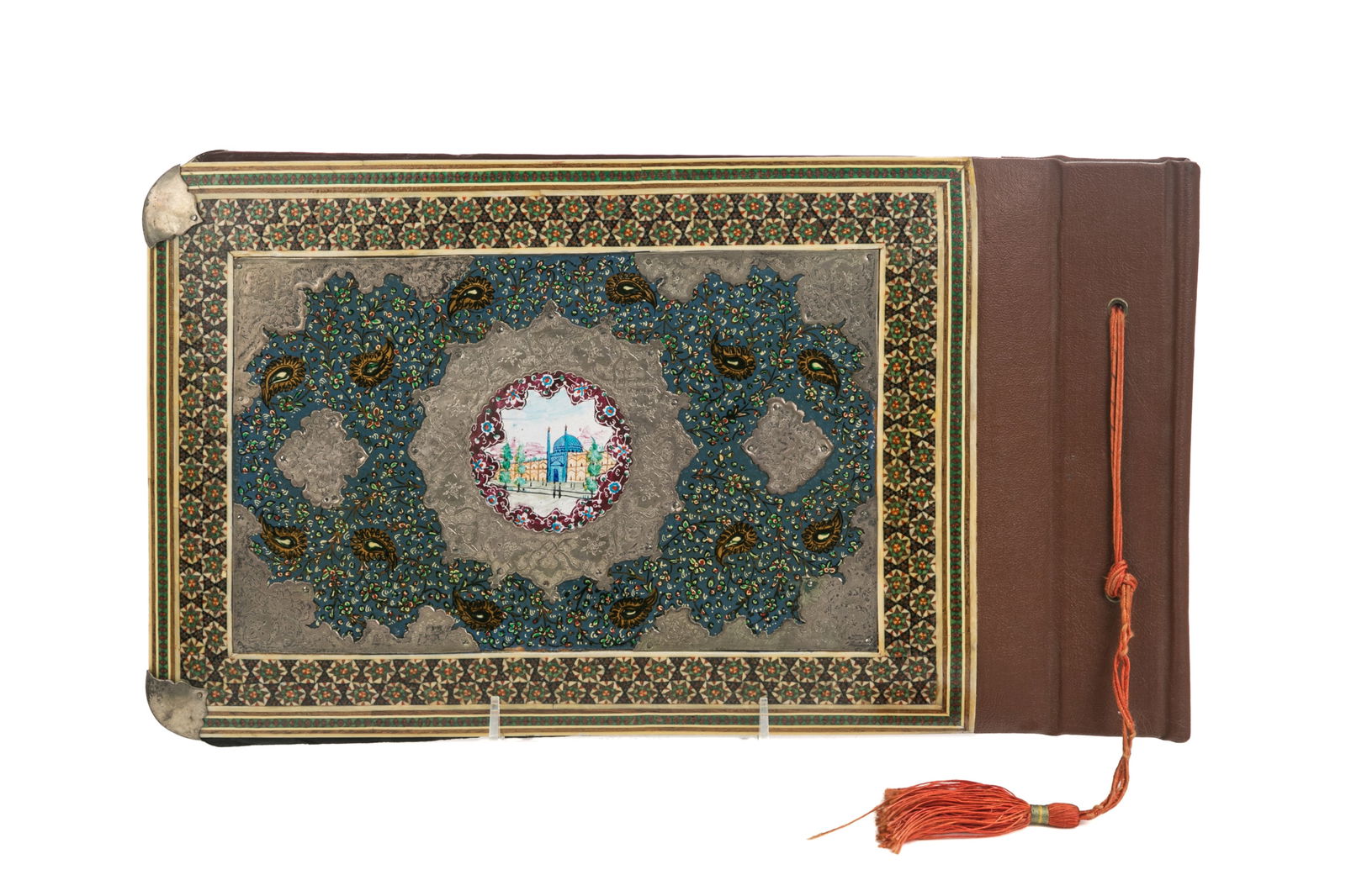 FINELY CRAFTED 20th C PERSIAN PHOTO ALBUM (1 of 4)