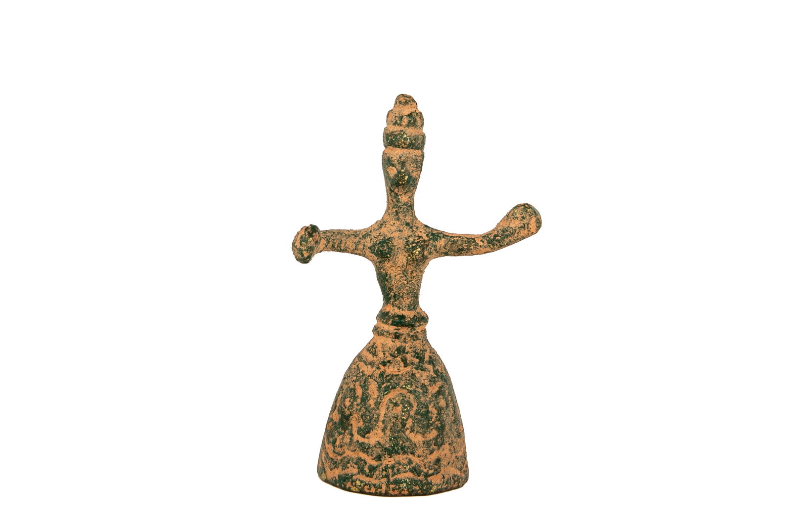 GREEK BRONZE GODDESS FIGURE (1 of 7)