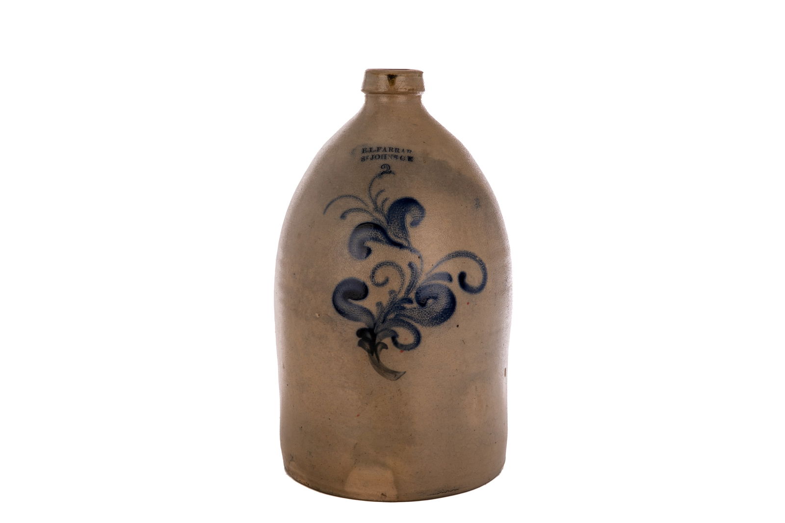 QUEBEC STONEWARE POTTERY JUG (1 of 6)